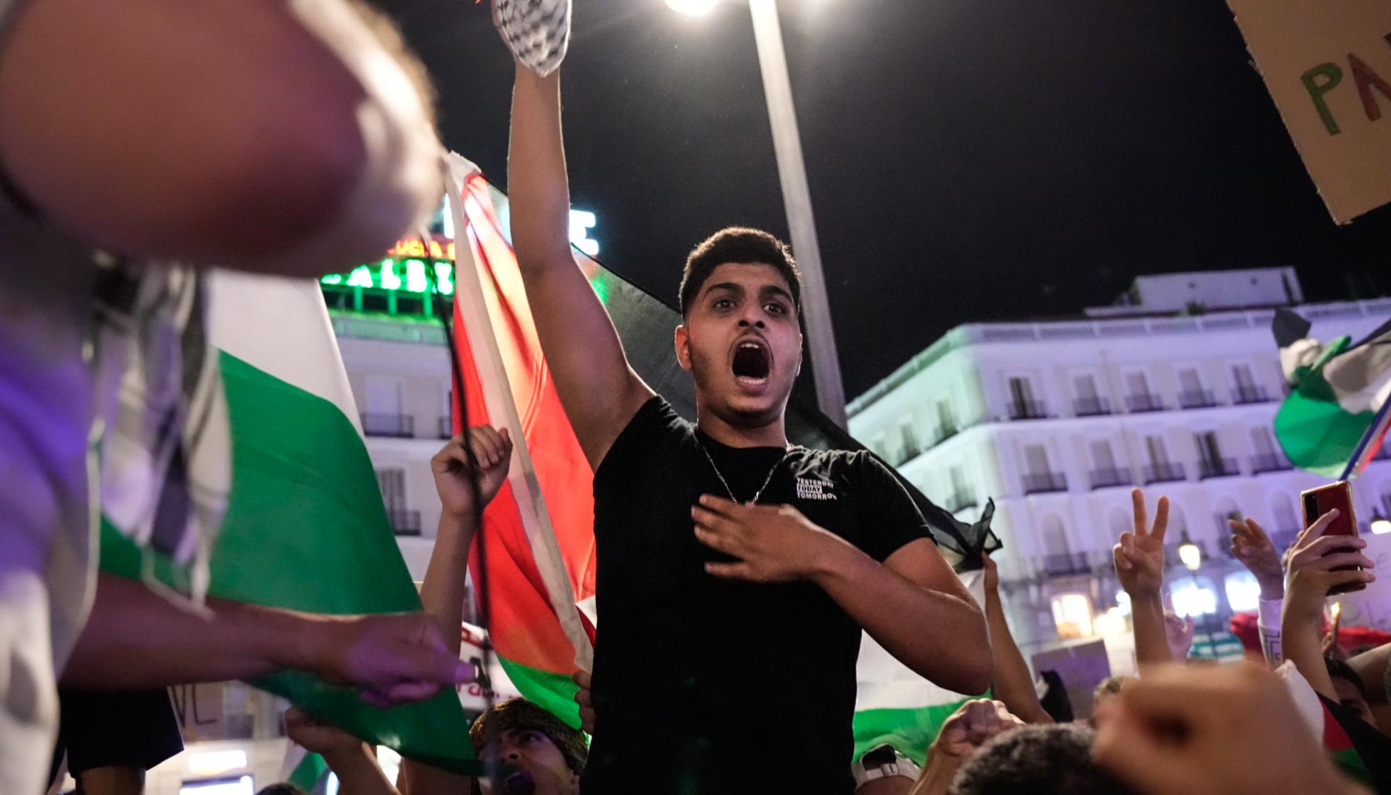 Concentración Madrid de apoyo a Palestina oct 2023 - 4