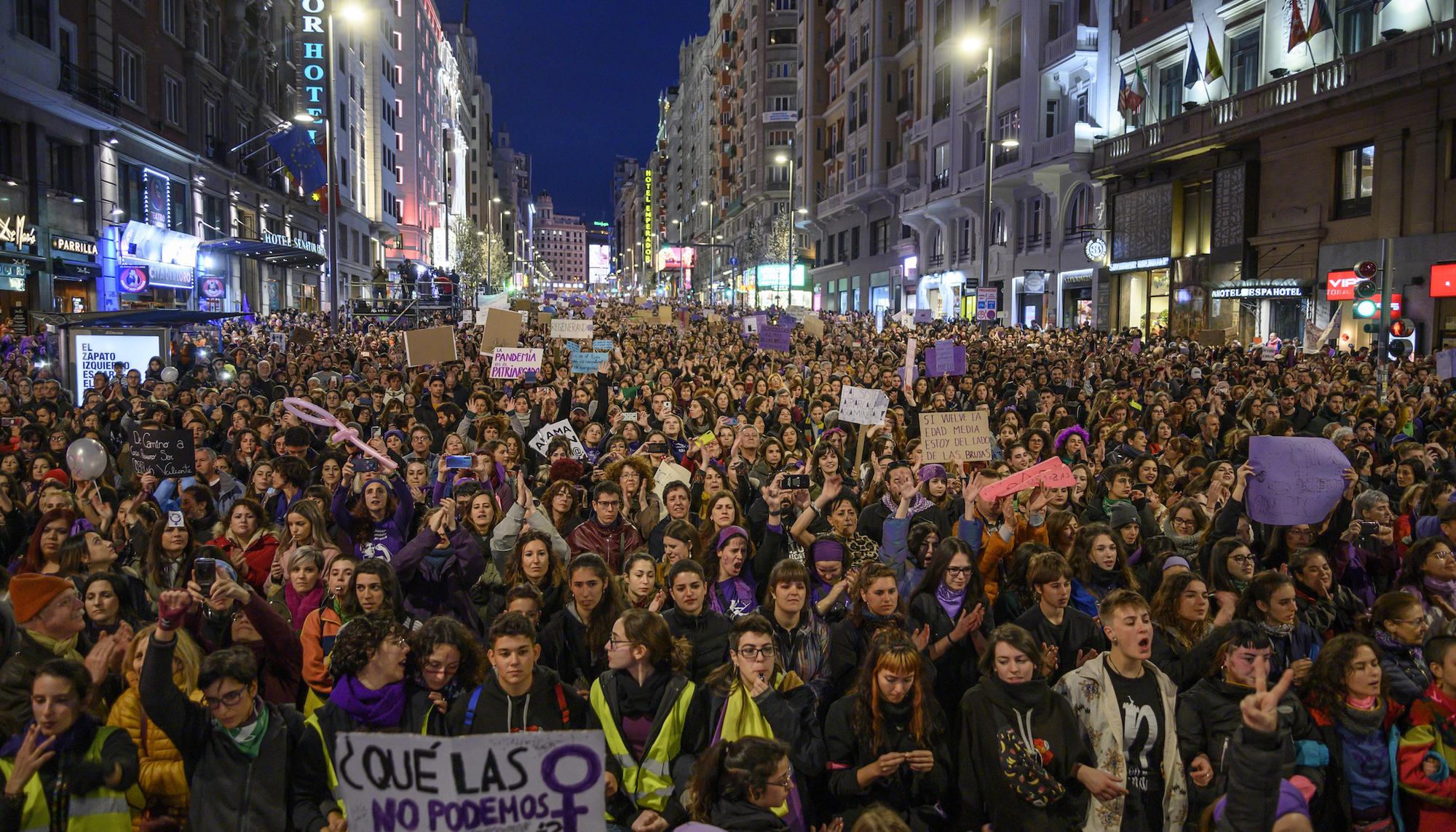 Manifestación del 8 de marzo en Madrid - 25