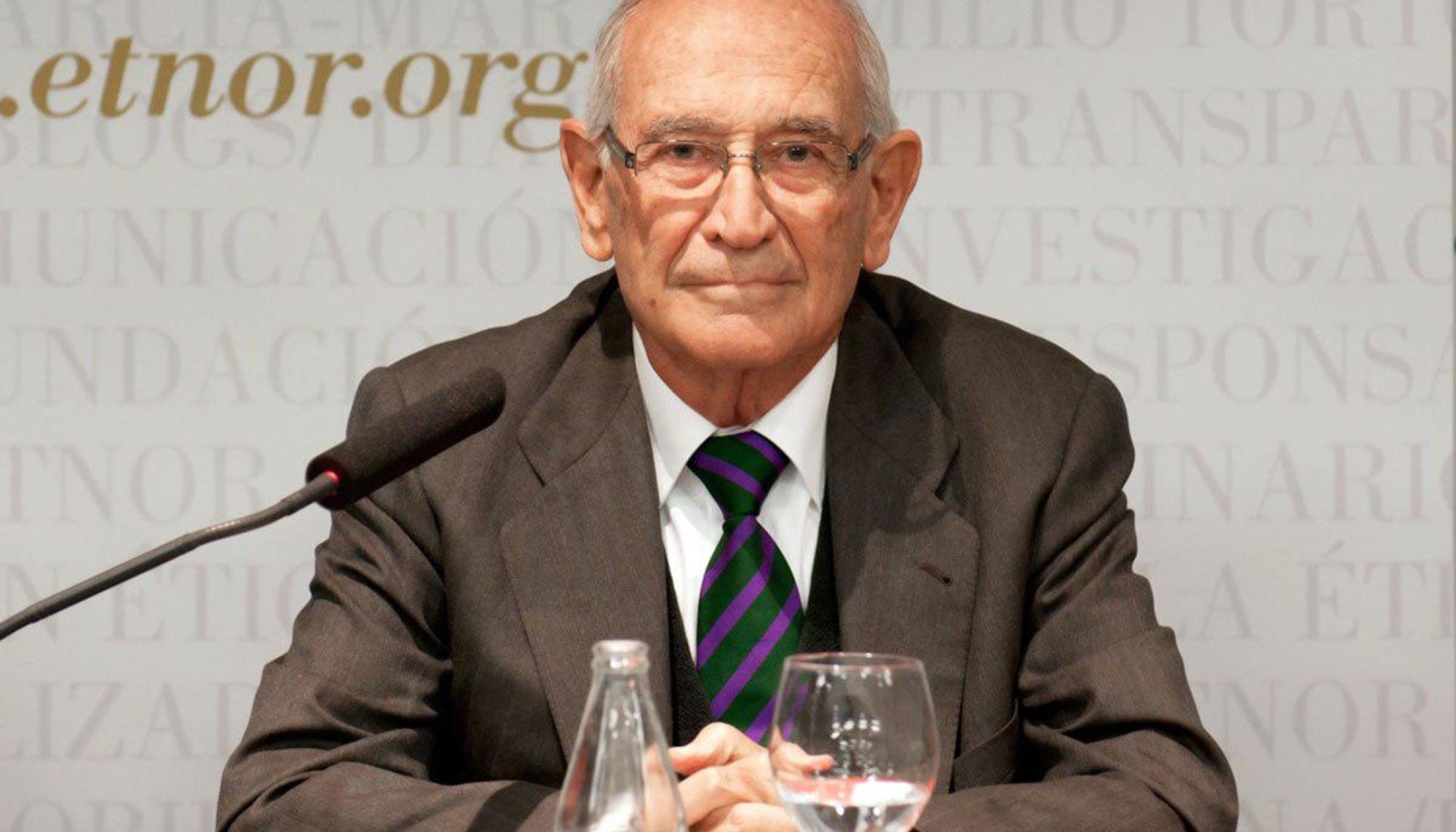Aristóbulo de Juan de Frutos, exdirector general del Banco de España