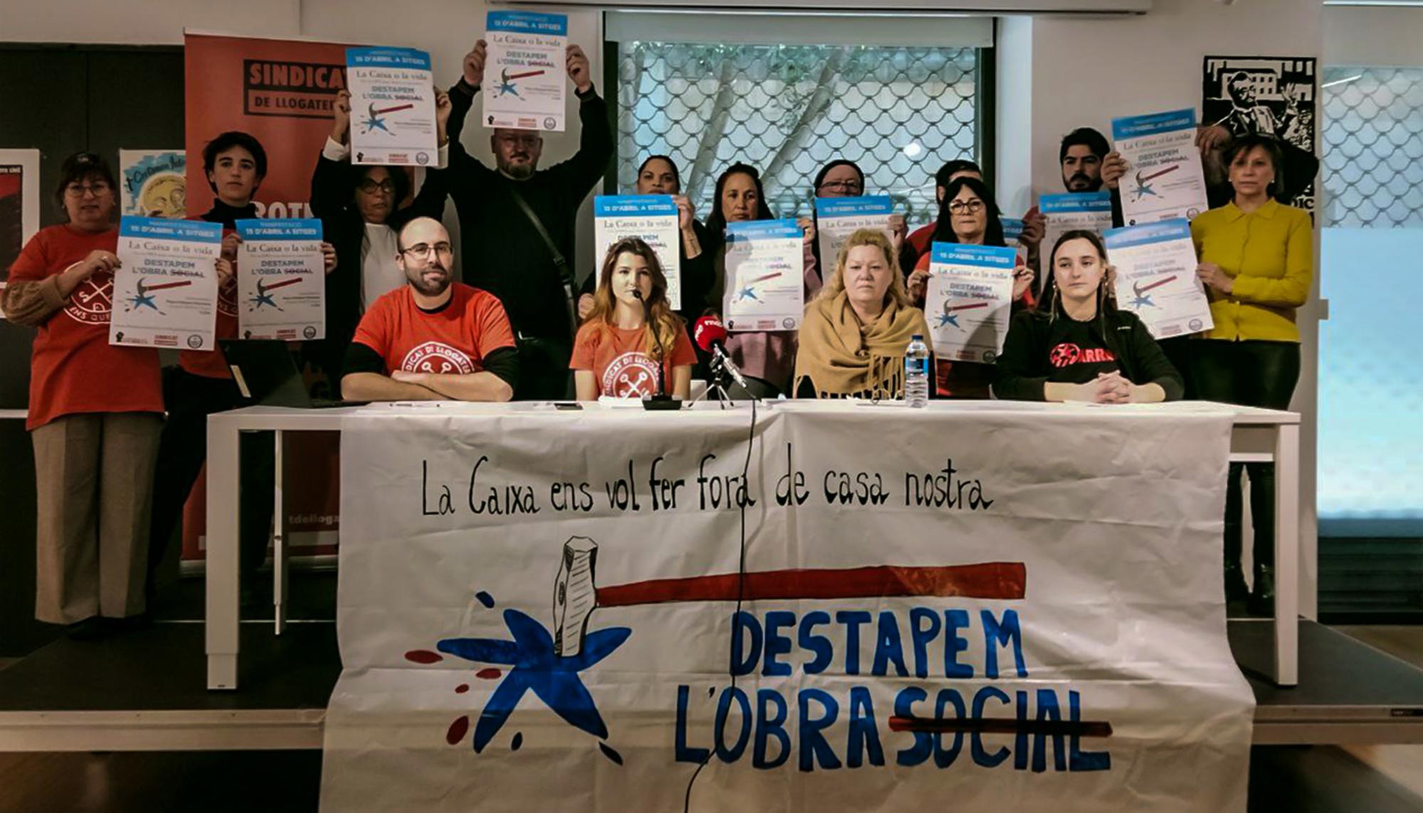 Rueda de prensa sindicato de inquilinos