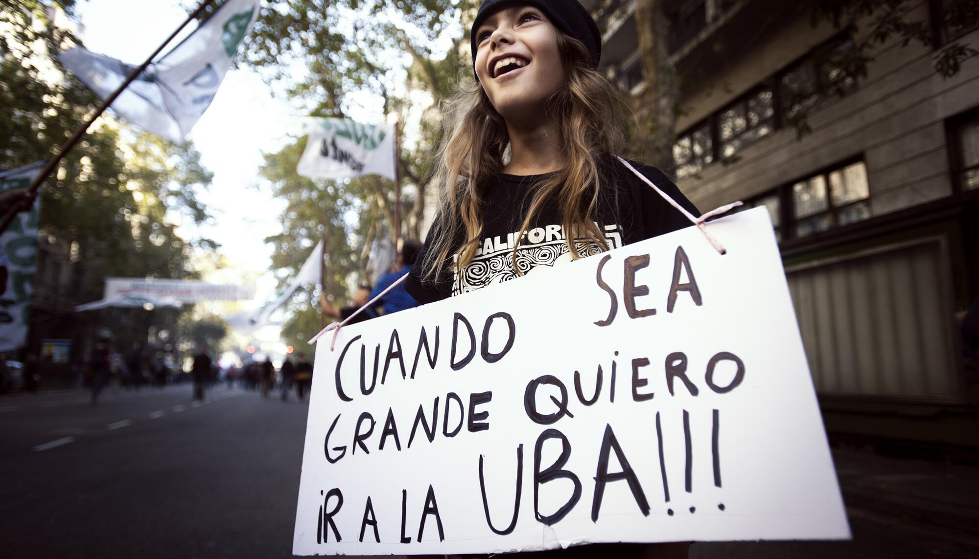 Protesta Estudiantes Argentina - 2