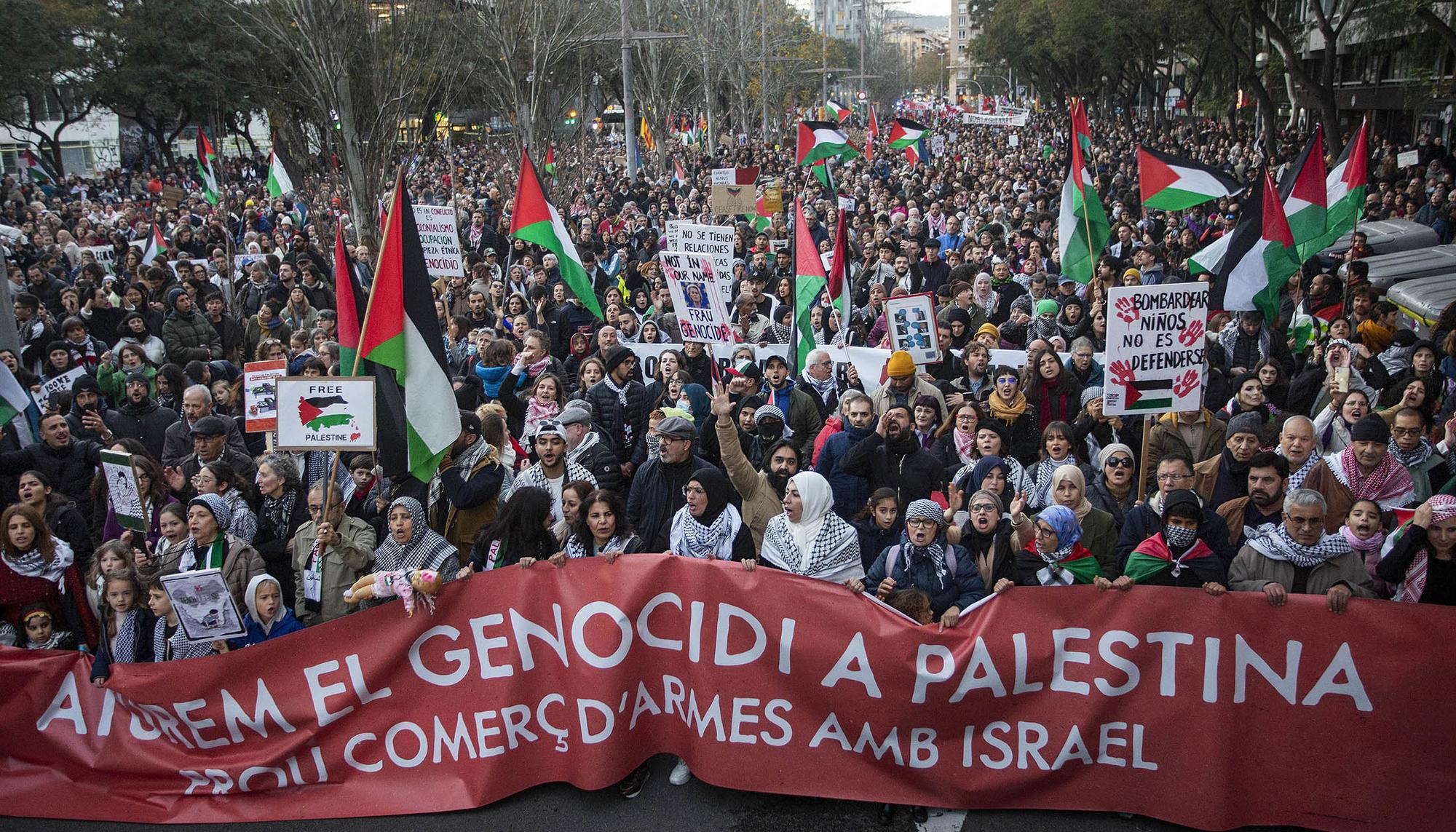 Palestina Manifestacion Barcelona - 4