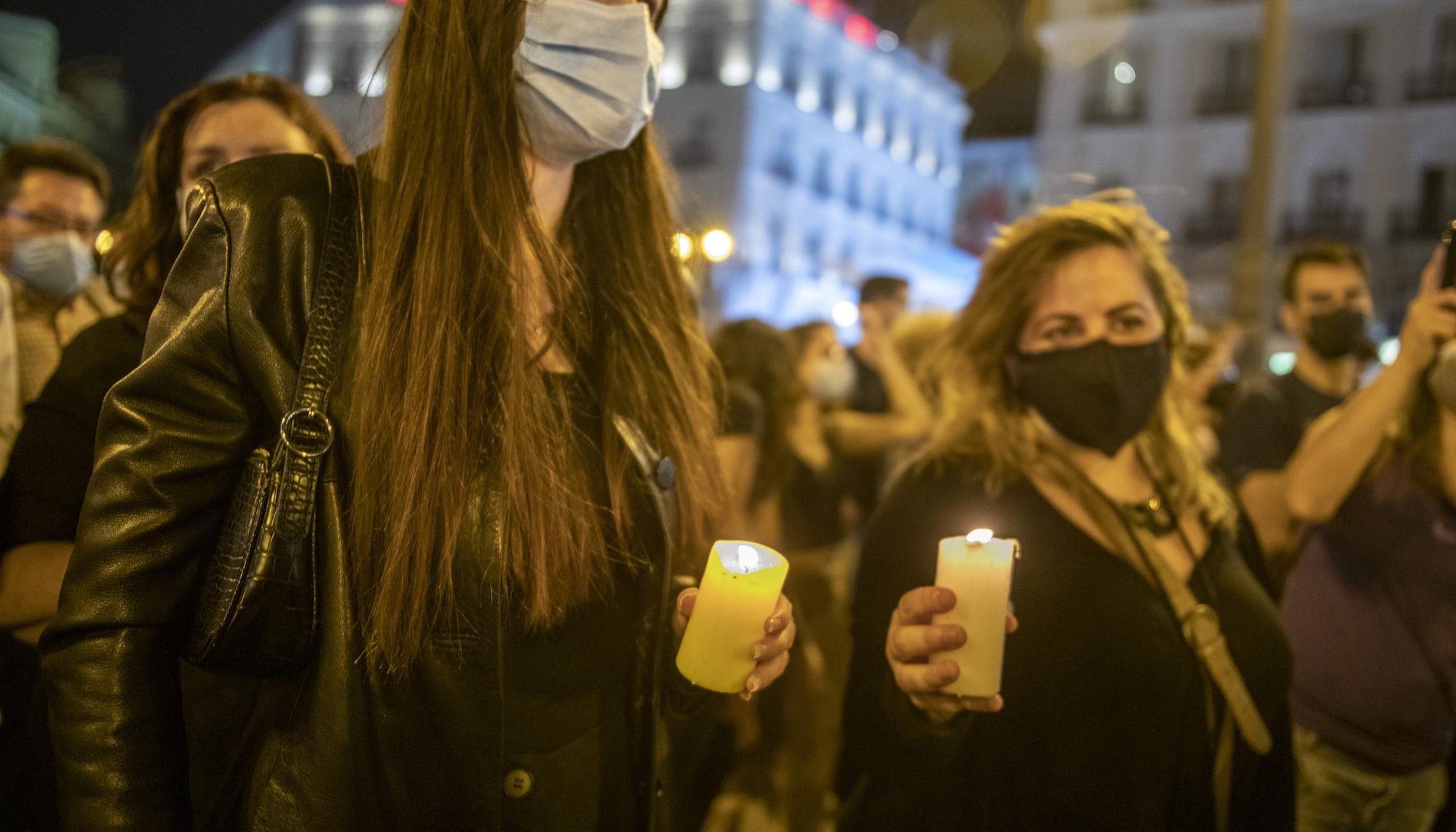Concentración feminista en Madrid en protesta por los  asesinatos machistas - 7