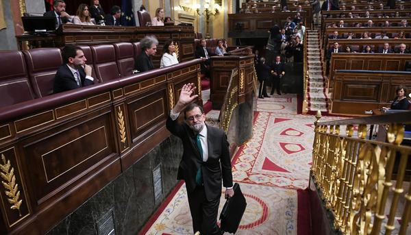 Mariano Rajoy adios