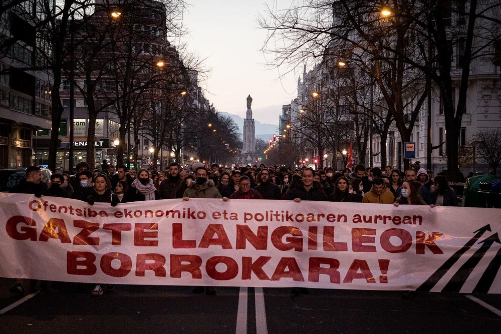 Euskal Herria | Gazte Koordinadora Sozialista Desborda Bilbo E Iruñea ...