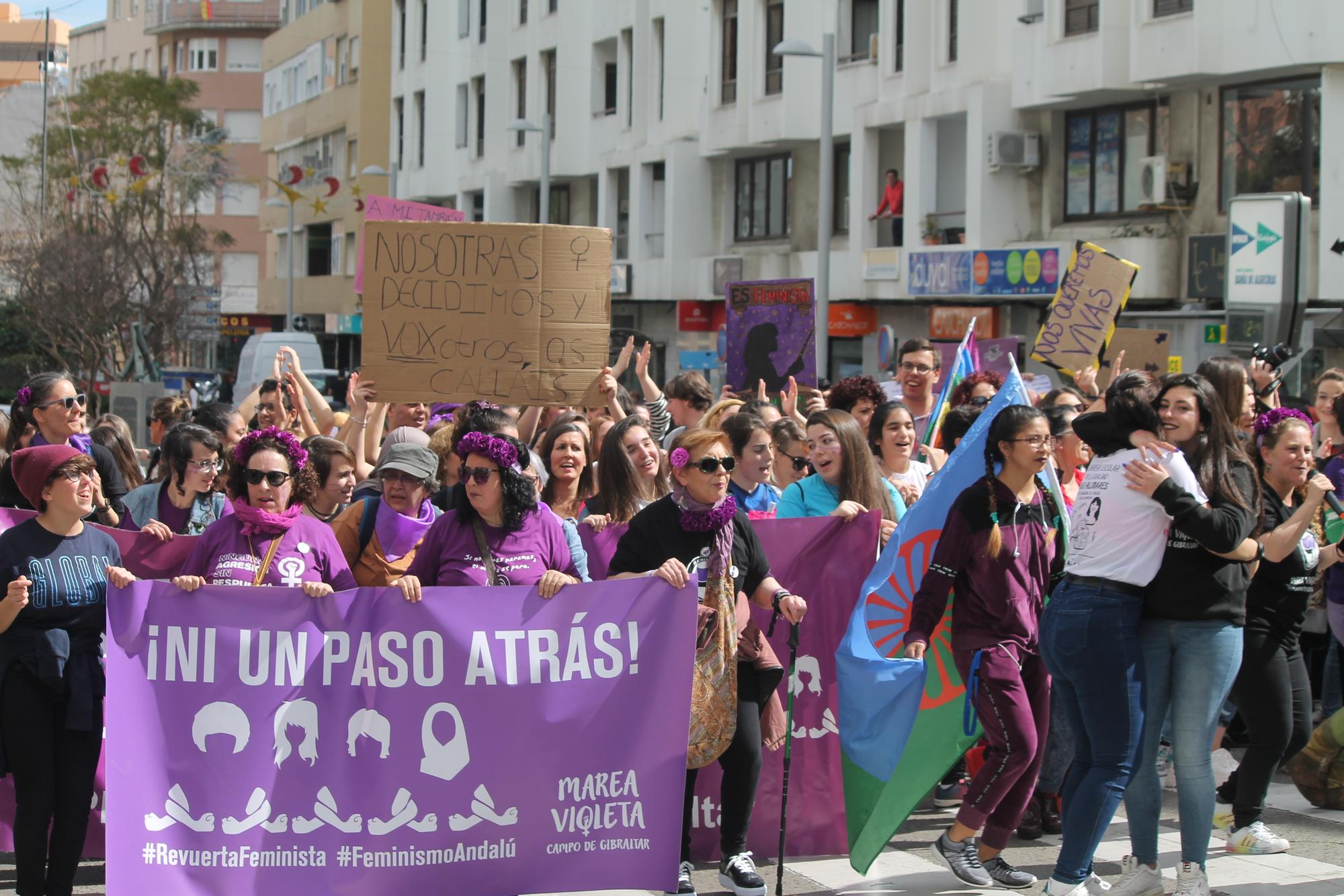 Huelga Feminista Algeciras 2