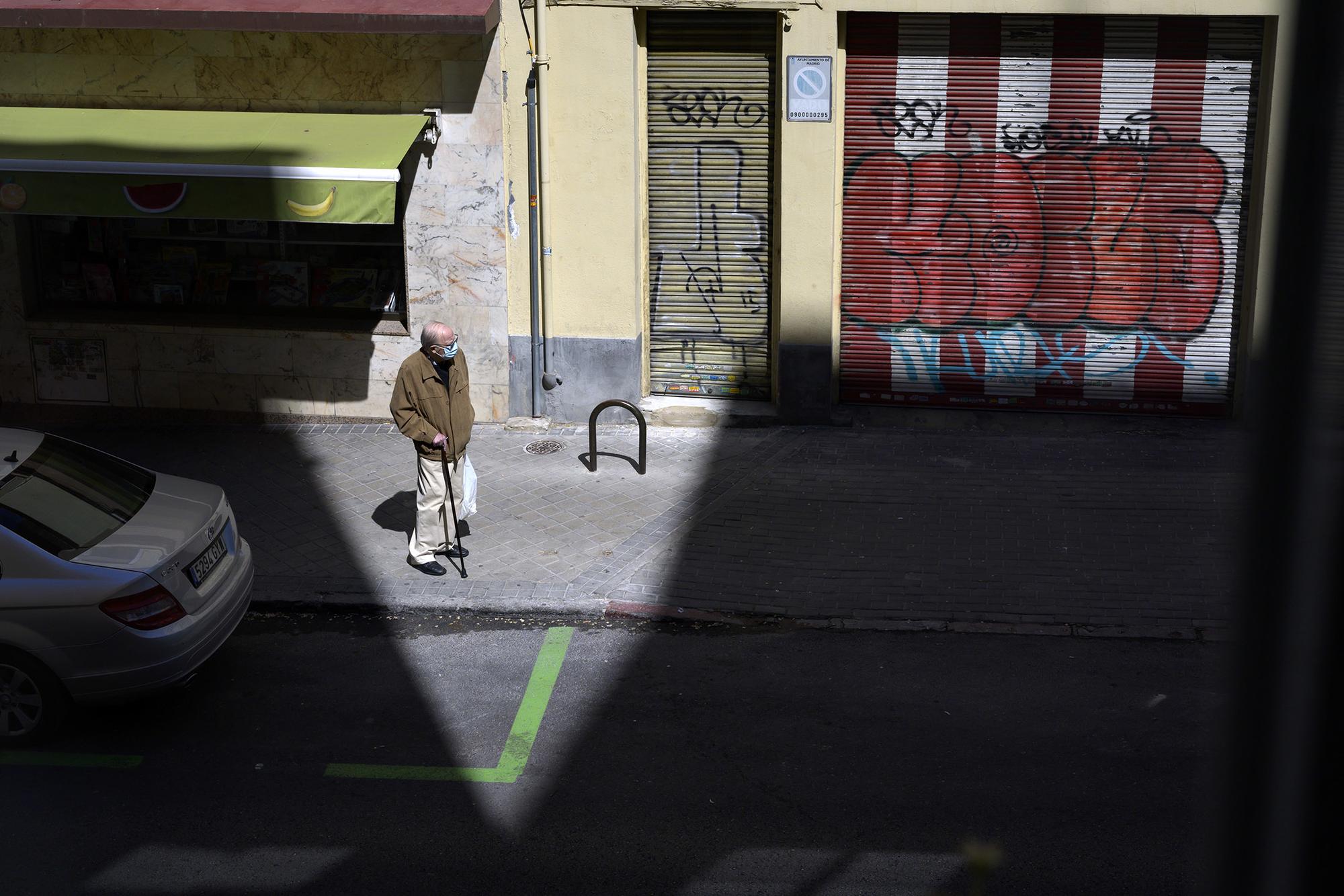 Tercera edad en la calle