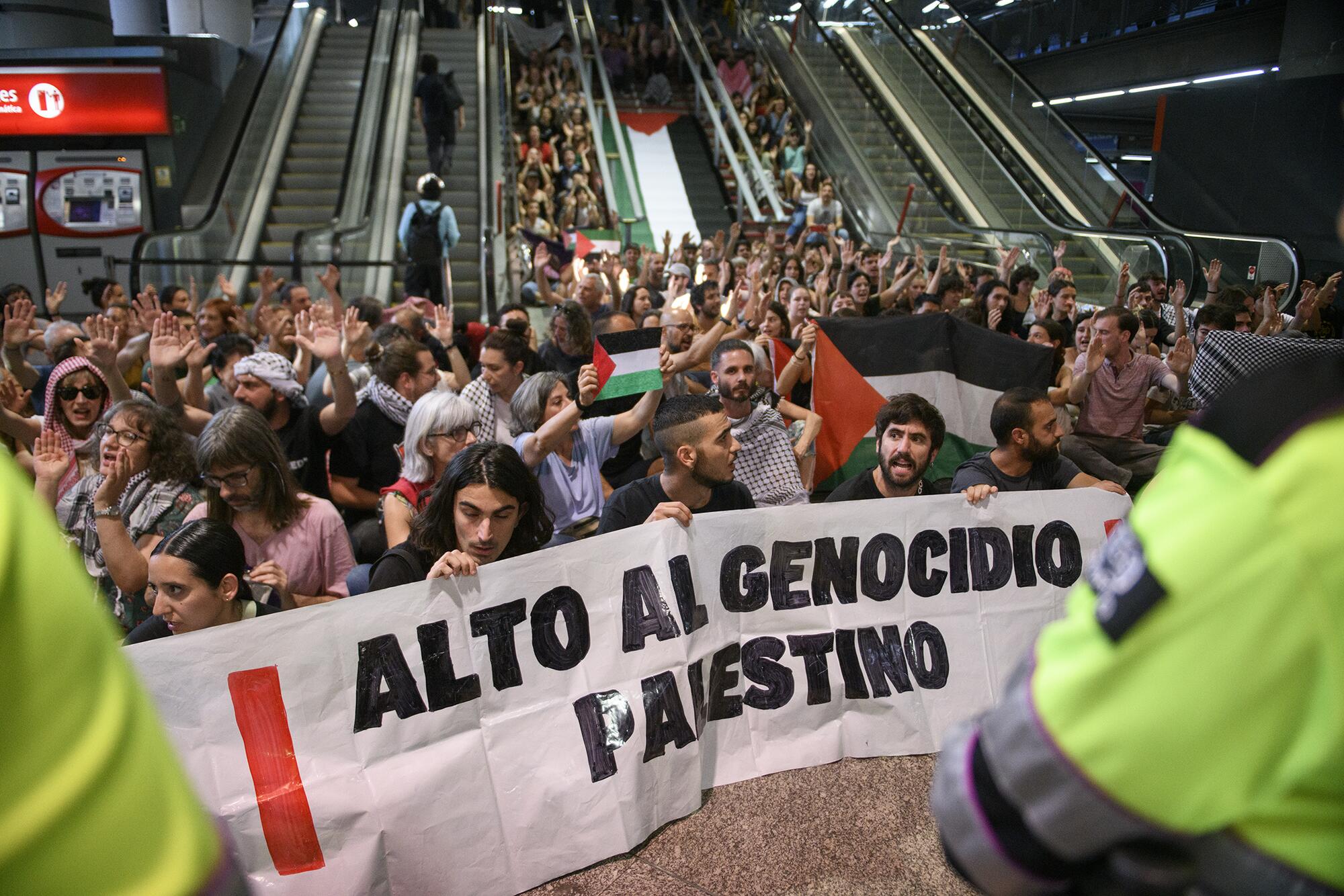 Acción Atocha palestina - 5