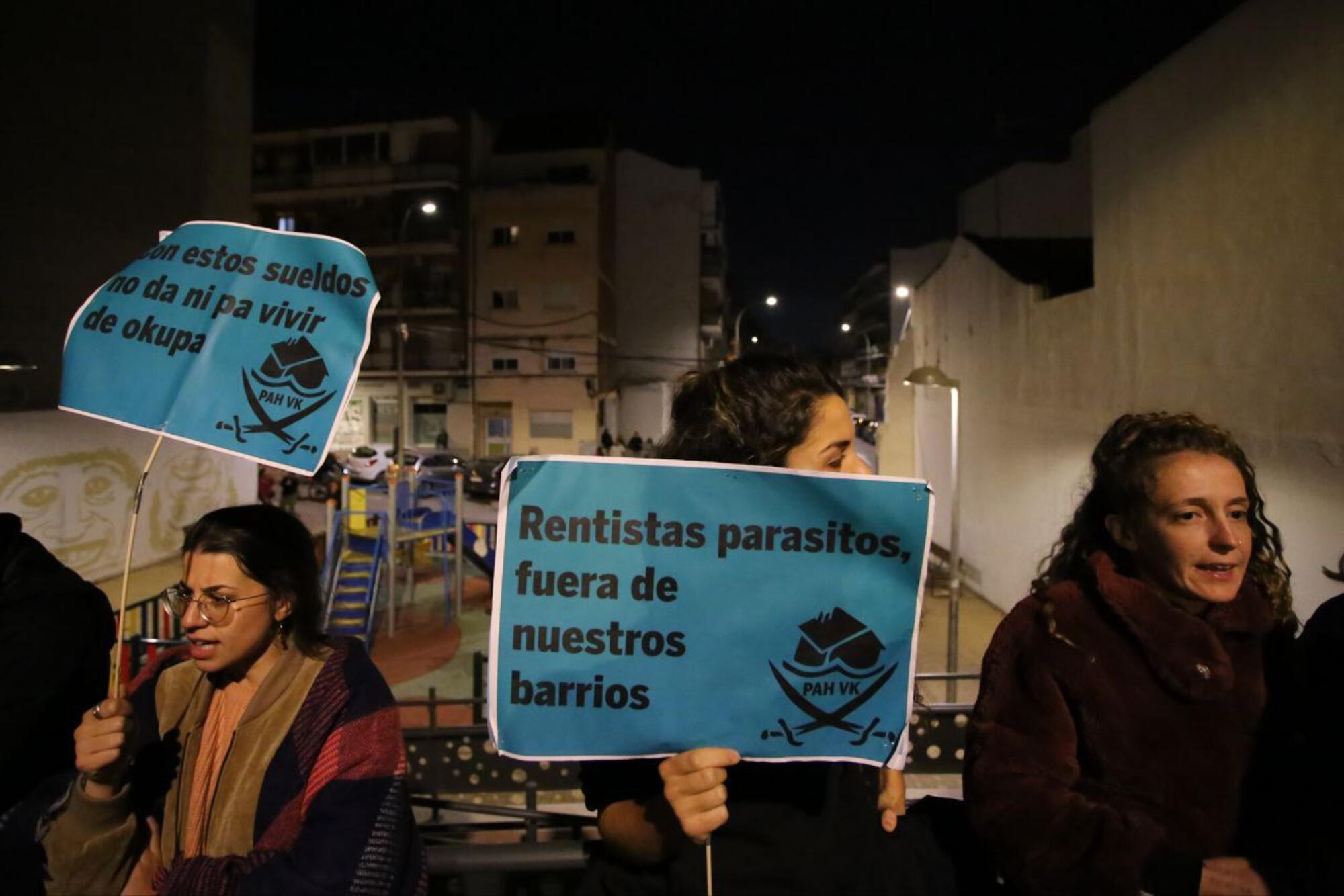 Desahucio Pilar PAH Vallecas tercer intento 3