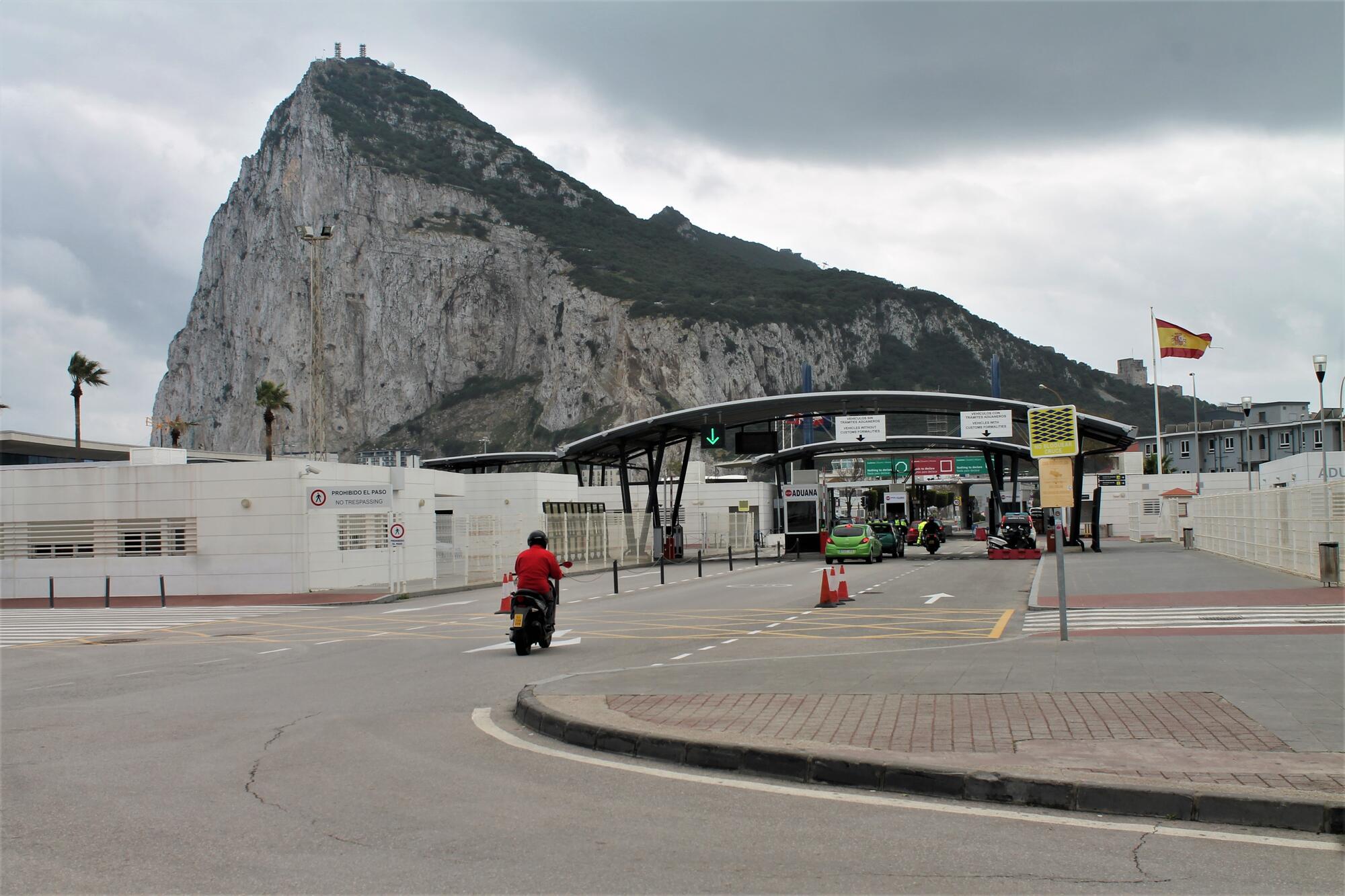 Frontera Gibraltar verja