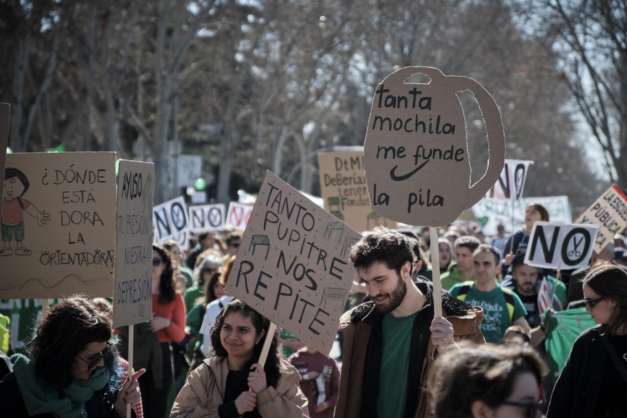 Manifestación Educación Pública Madrid 23 Febrero 2025 - 9