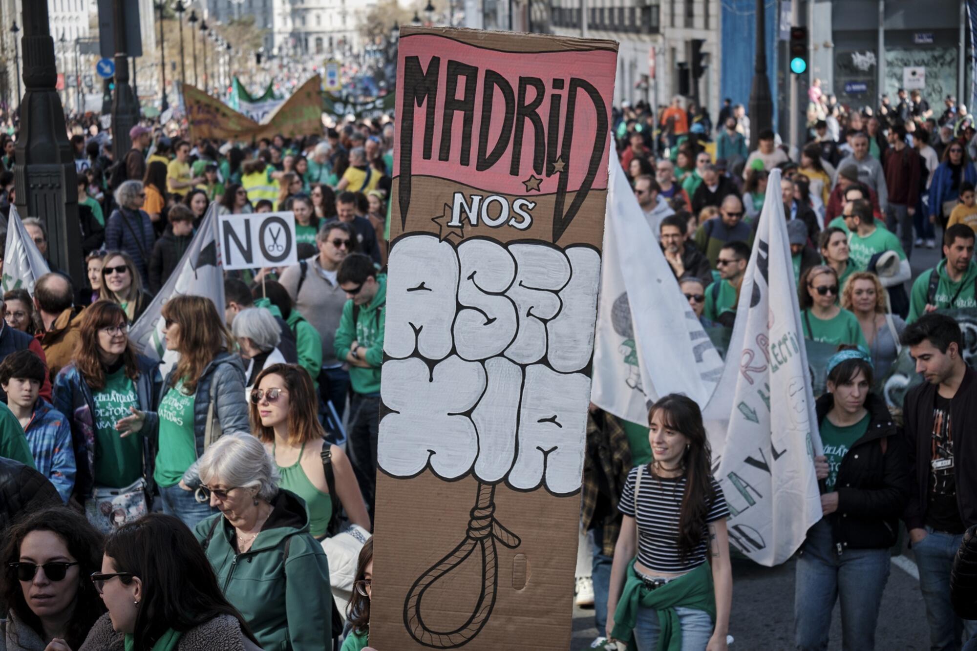 Manifestación Educación Pública Madrid 23 Febrero 2025 - 4