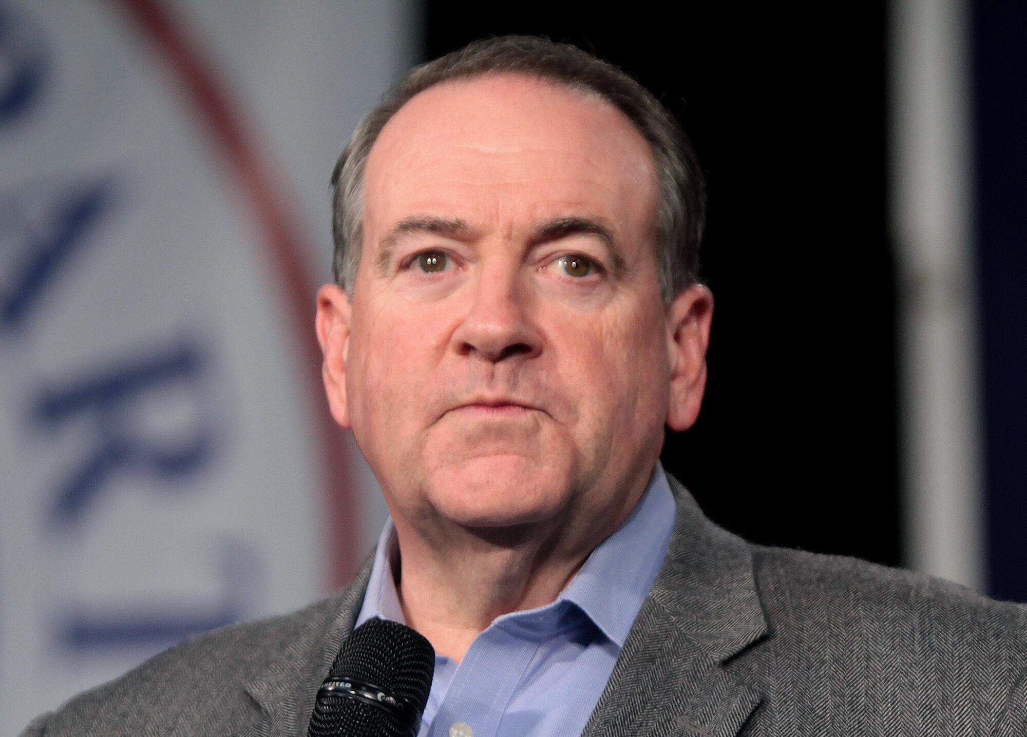 El exgobernador de Arkansas, Mike Huckabee.