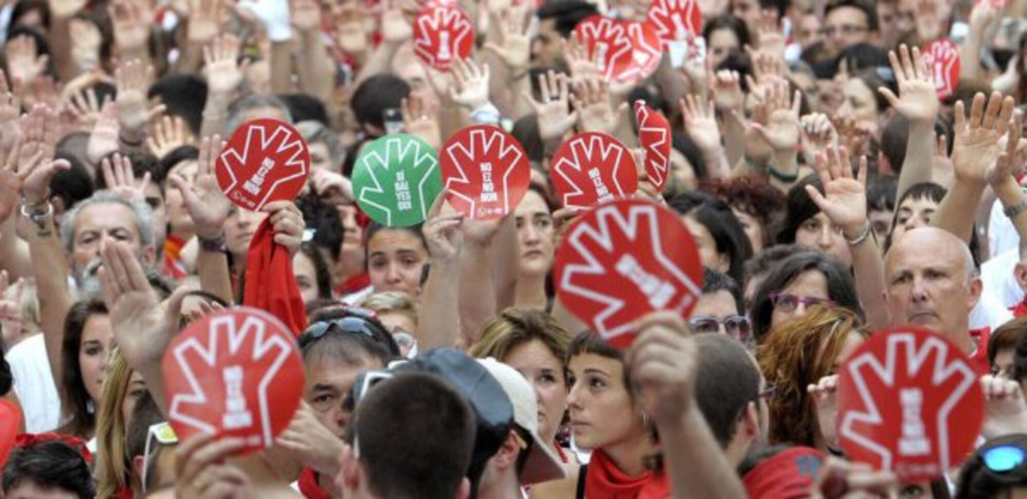 Concentracion san fermin agresiones