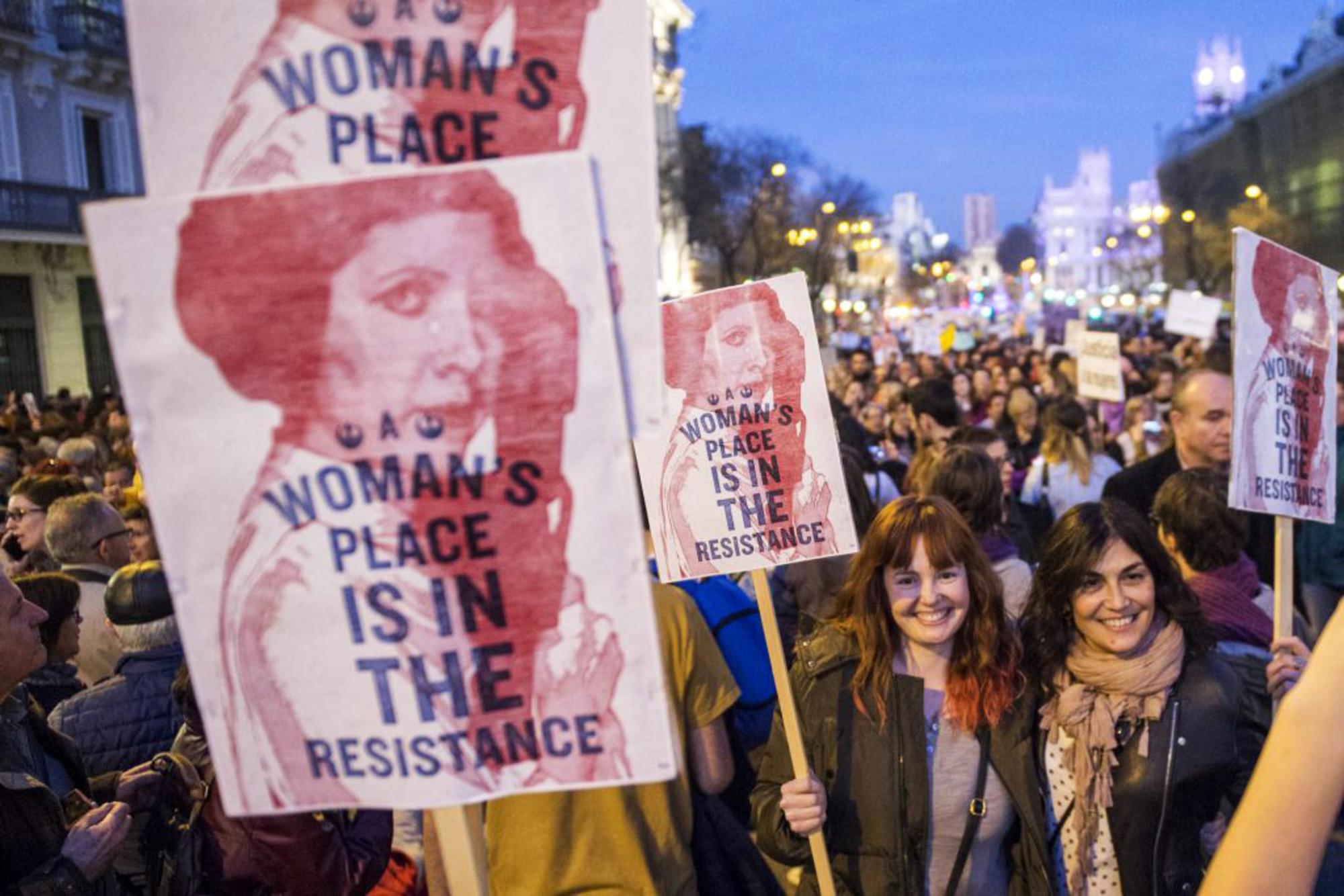 Manifestacion Feminista 8 de marzo