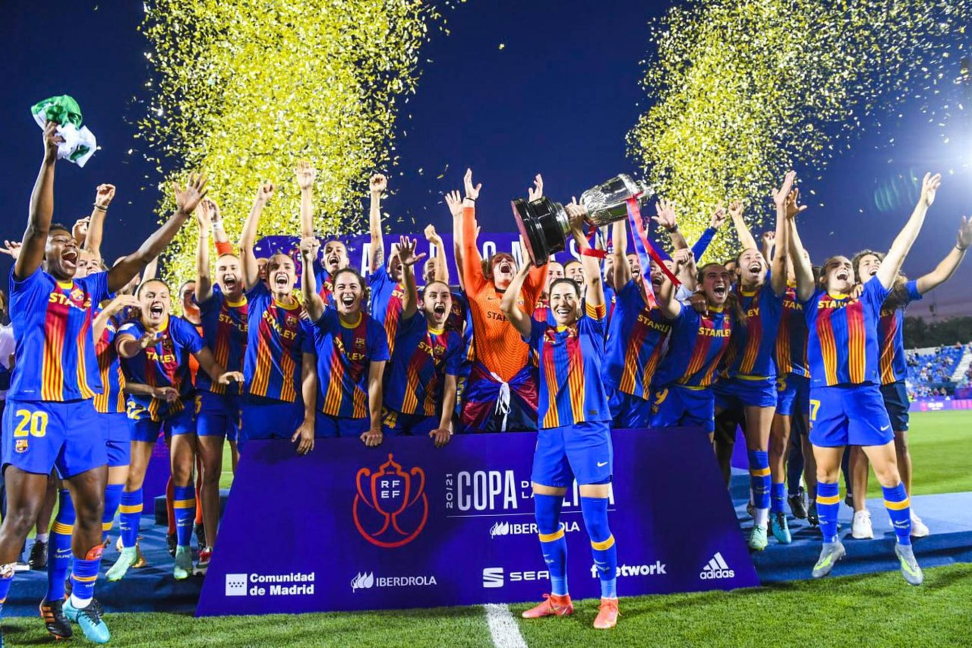 Barca femenino Copa de la Reina 2021