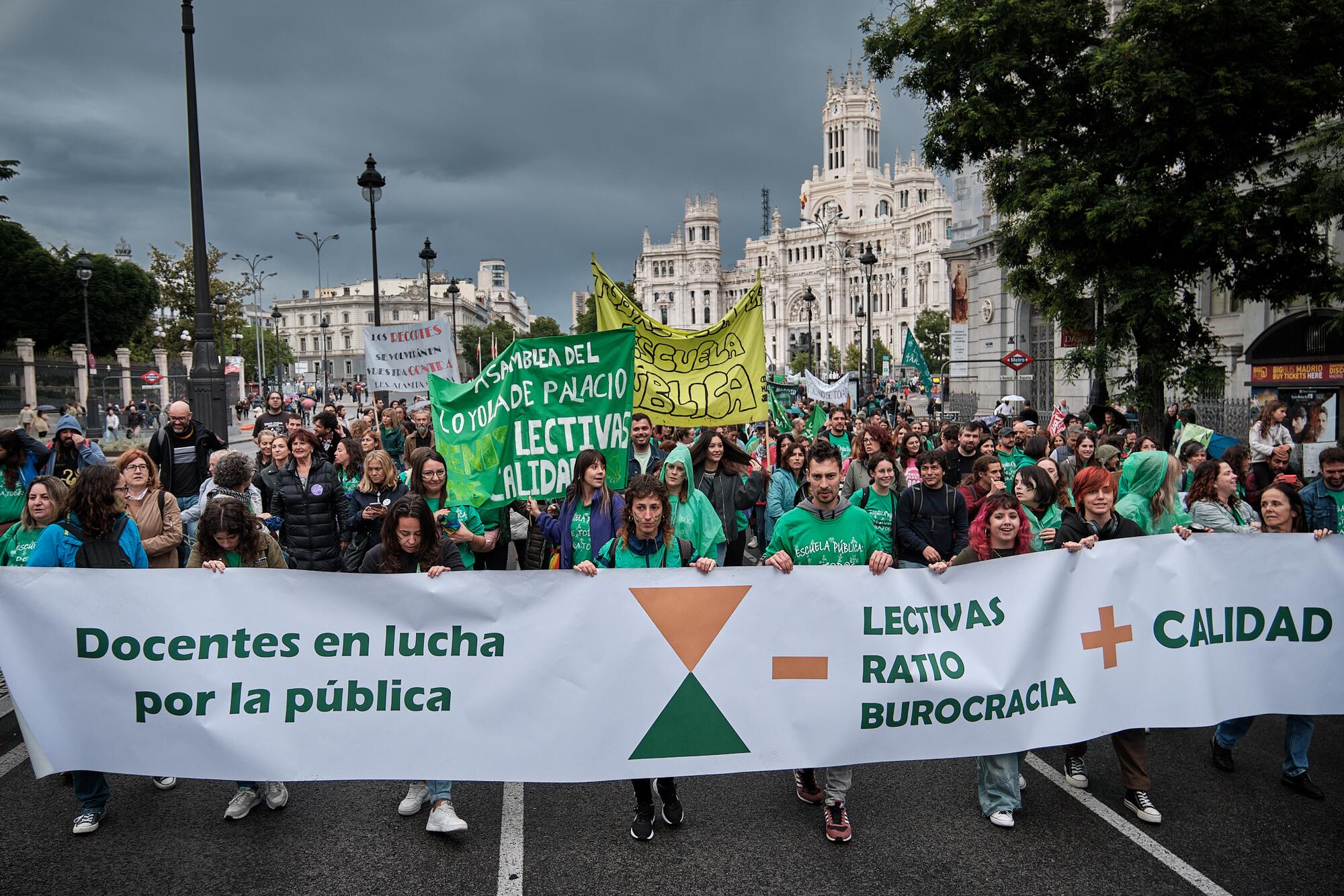 Huelga de profesores 22.05 - 4