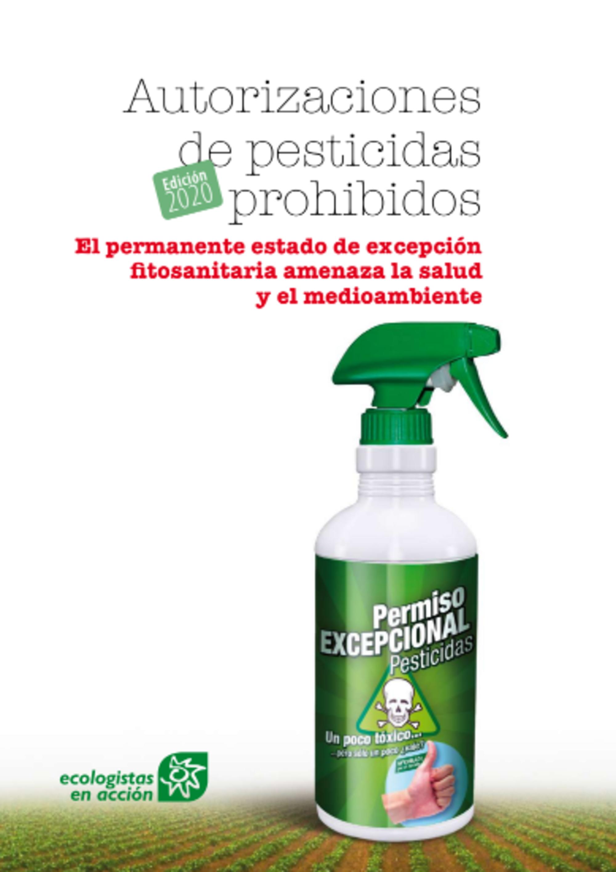 Autorizaciones de pesticidas prohibidos 