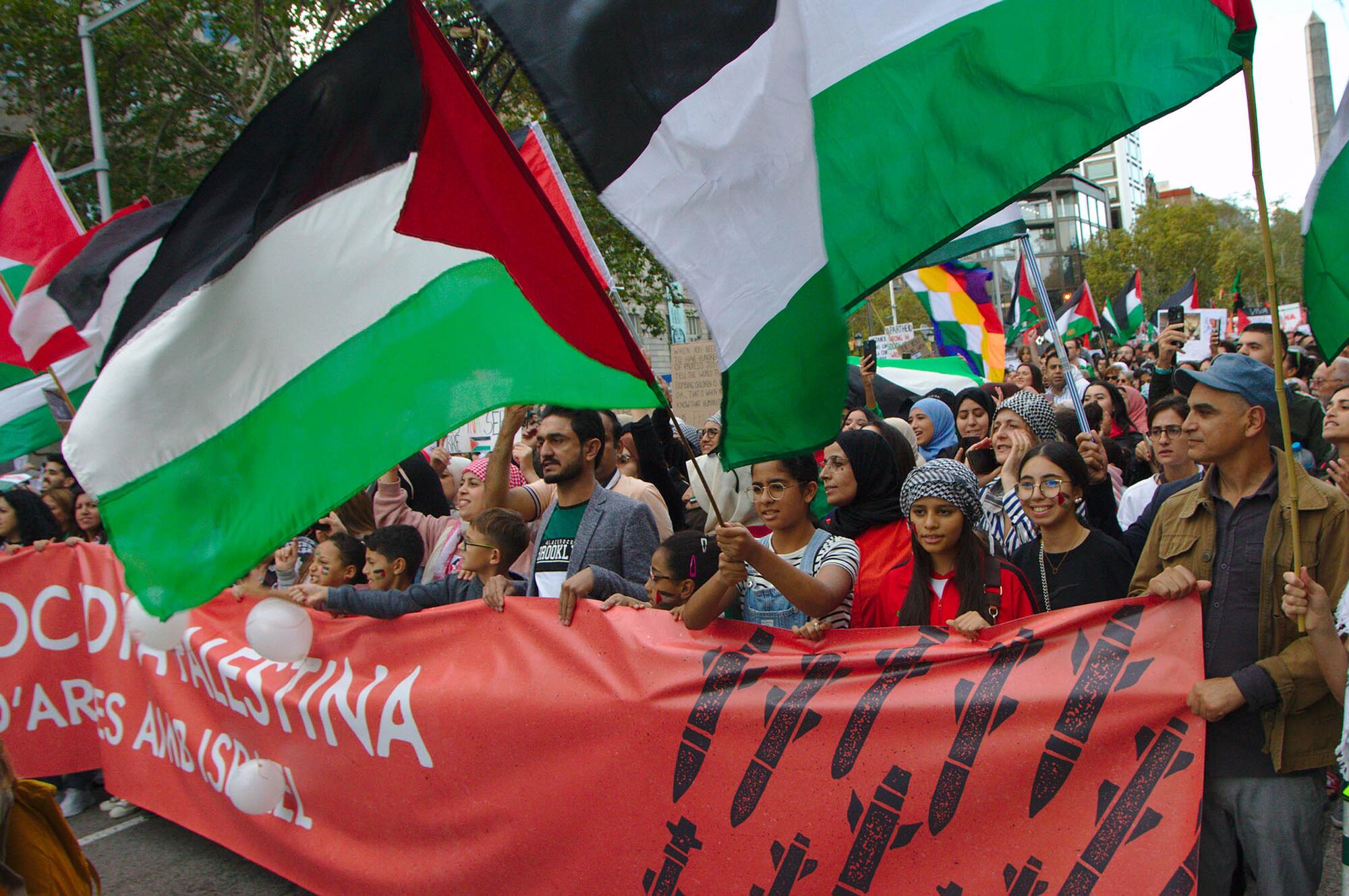 Concentración Palestina Barcelona 21-10-23 - 2