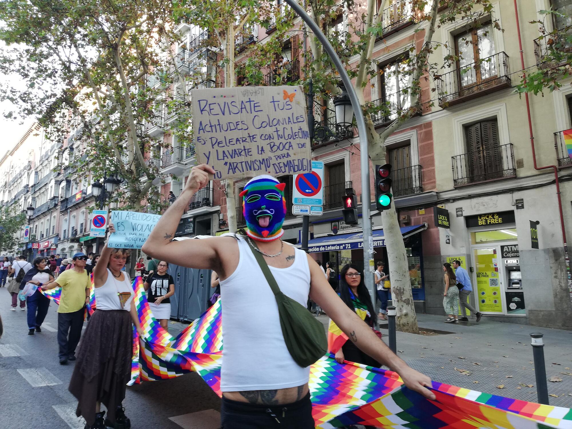 12 octubre manifestación