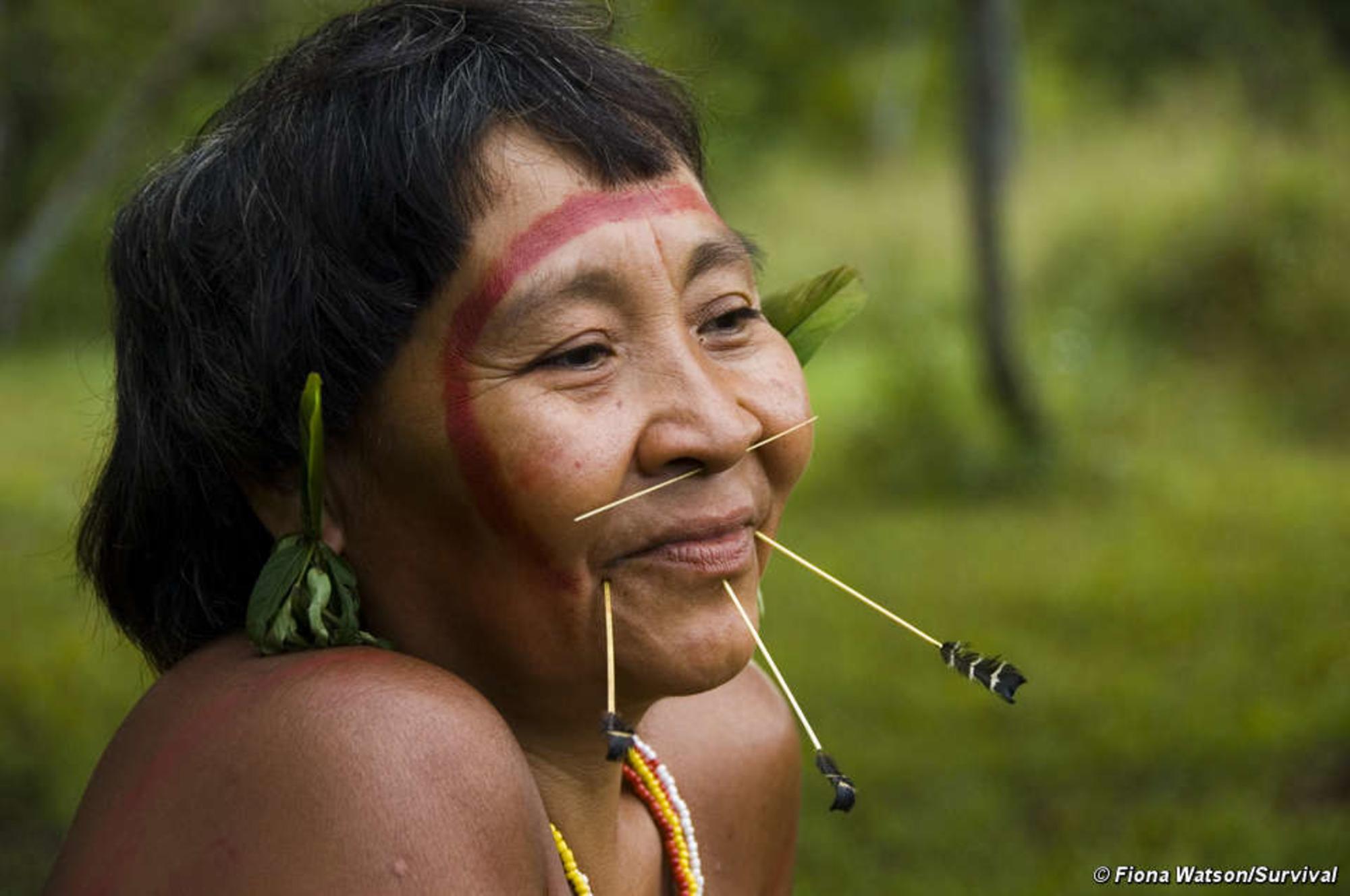 Indígena de Brasil - Fiona Watson/Survival