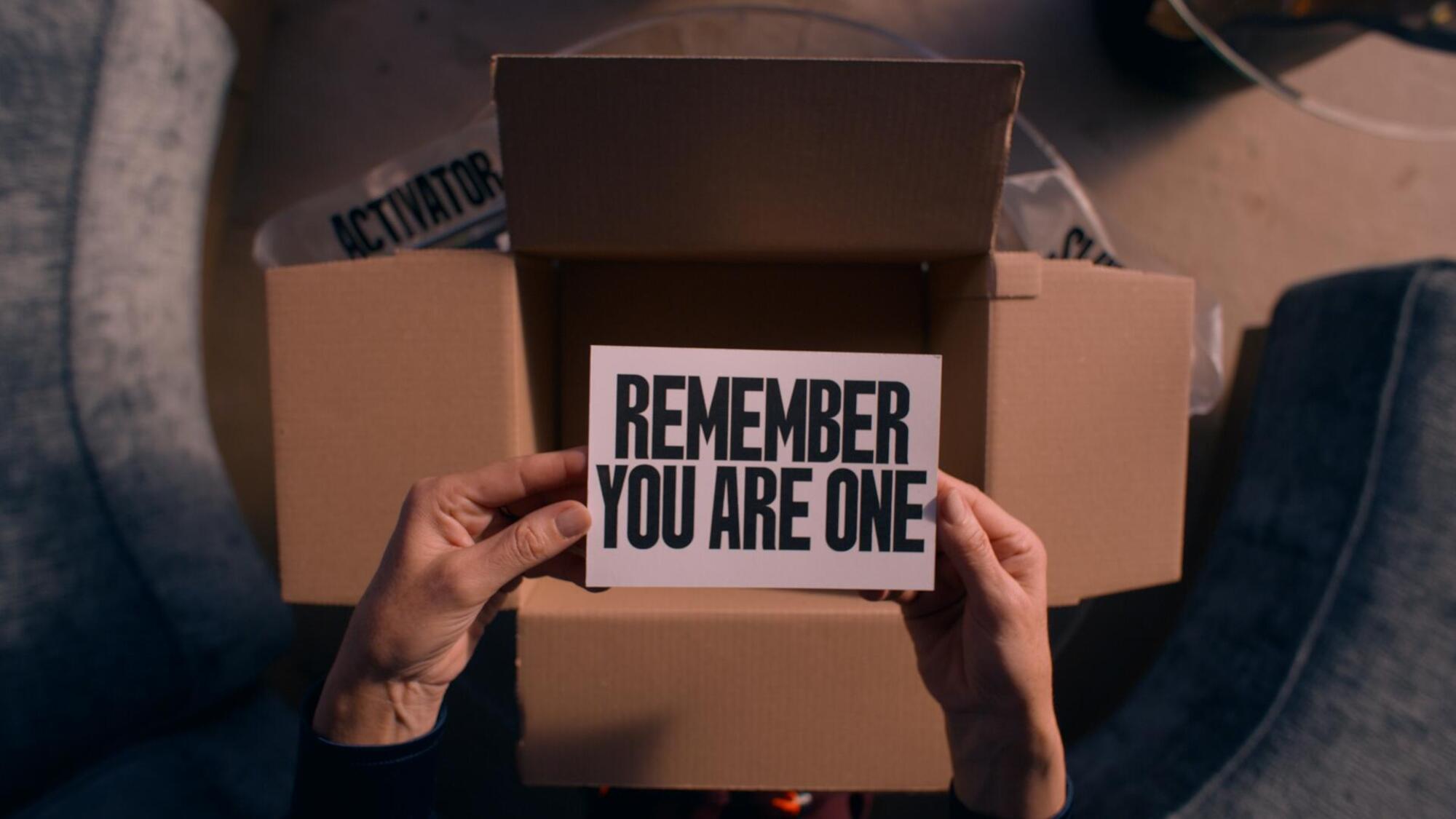 Remember you are one