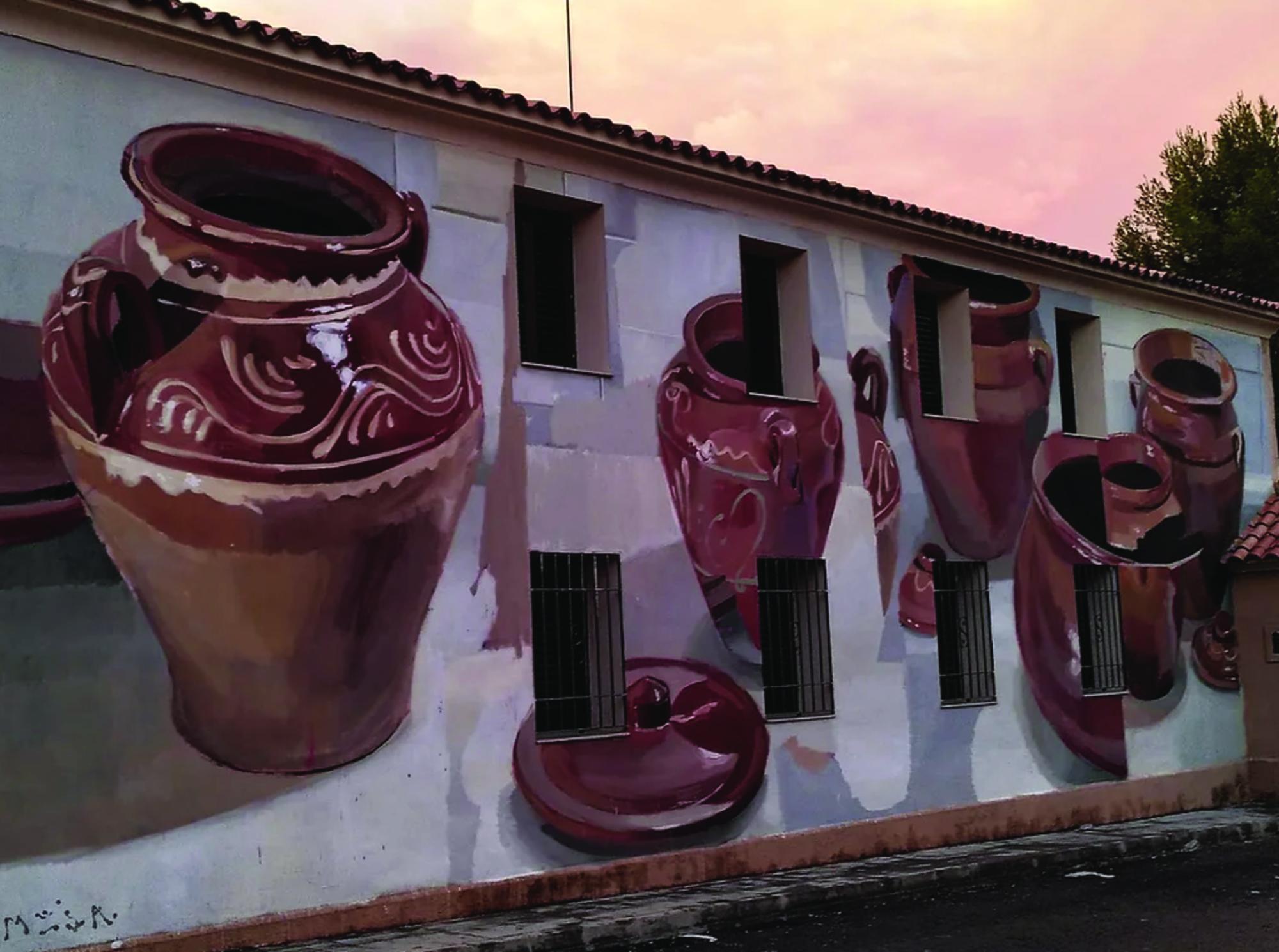 Mural del Festival d'Art Urbà de Fanzara, cASTELLÓ