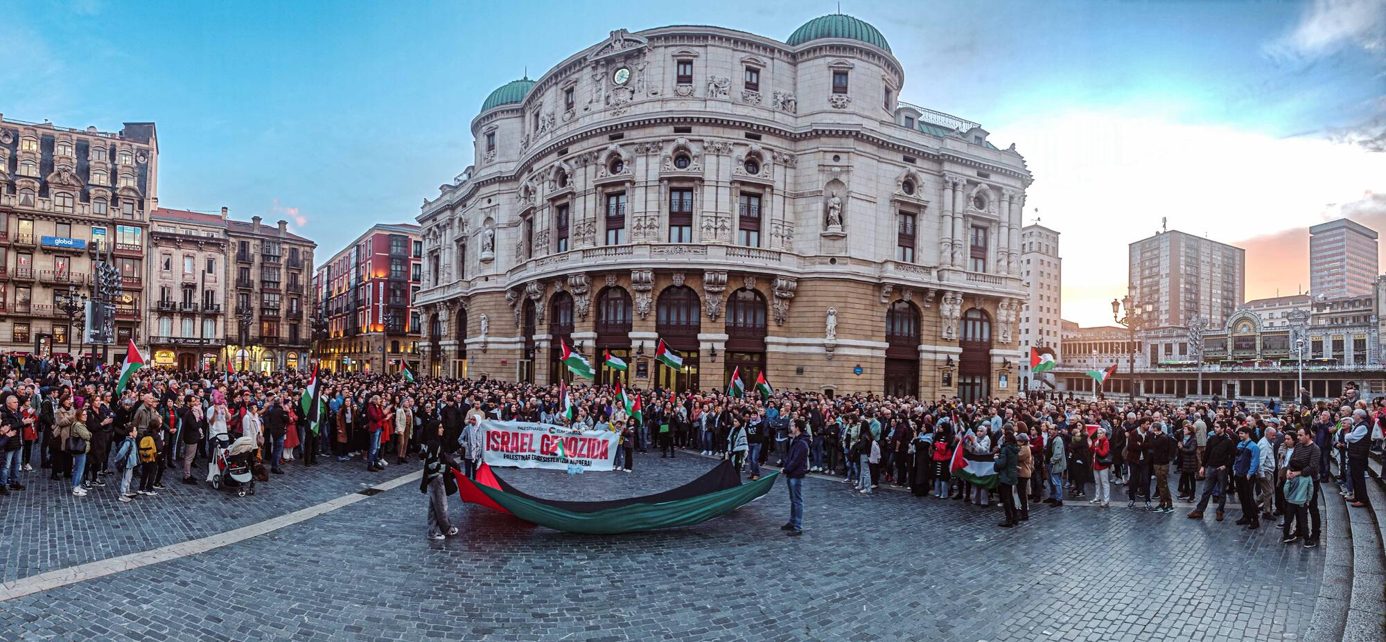 Movilización de Palestinarekin Elkartasuna en Bilbao - 12