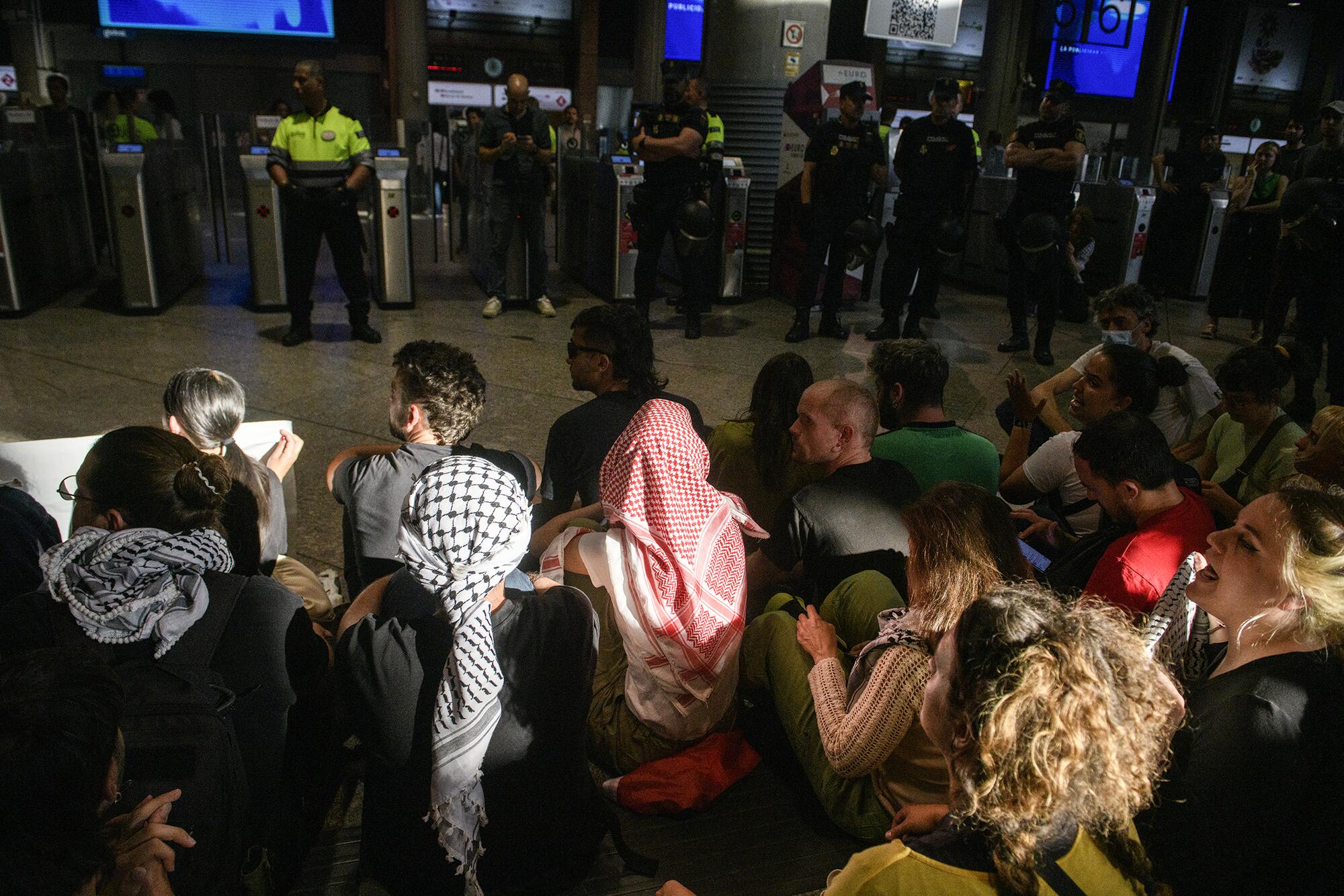 Acción Atocha palestina - 14