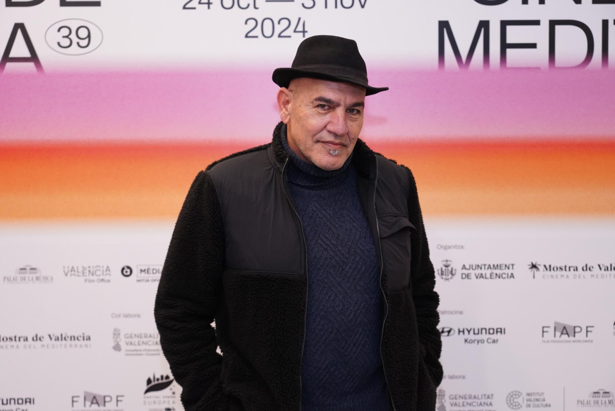 El director de cine palestino Rashid Masharawi