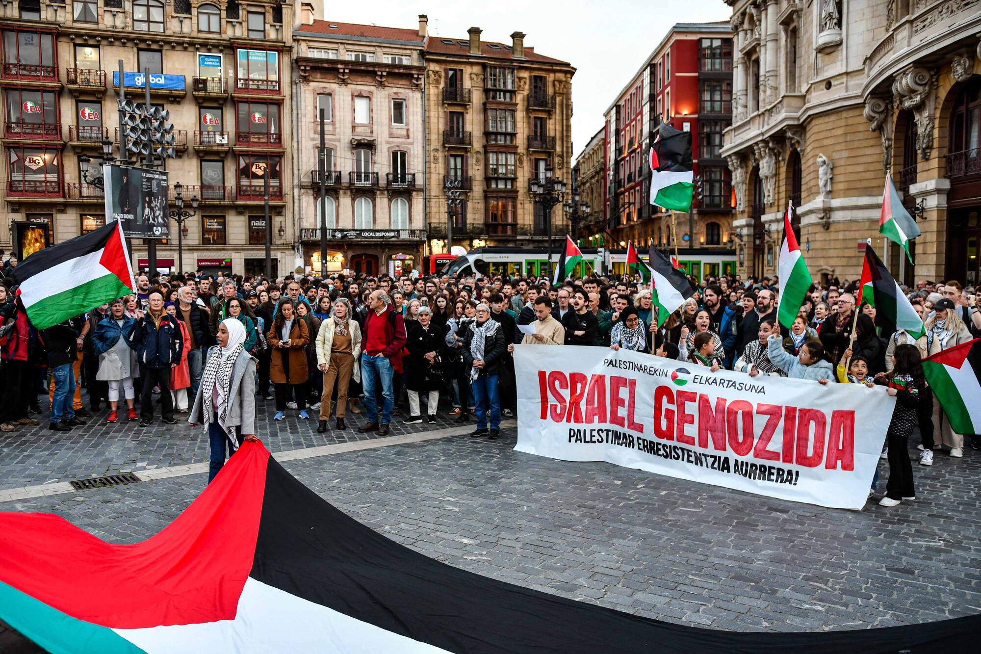 Movilización de Palestinarekin Elkartasuna en Bilbao - 4