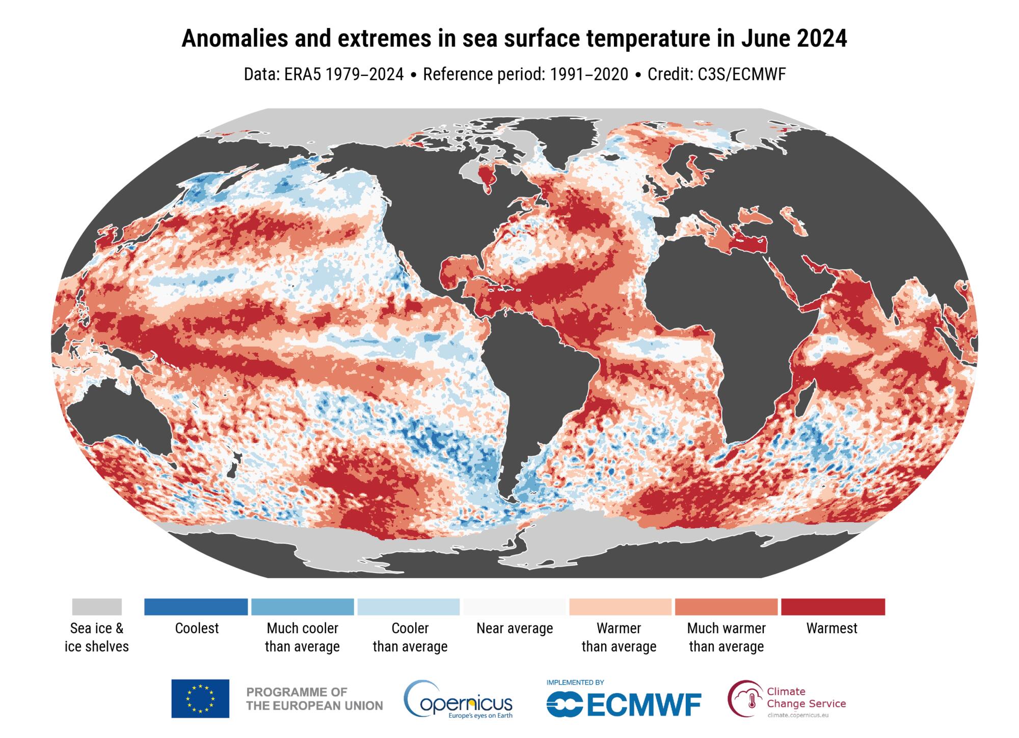 Superficie agua global junio 2024