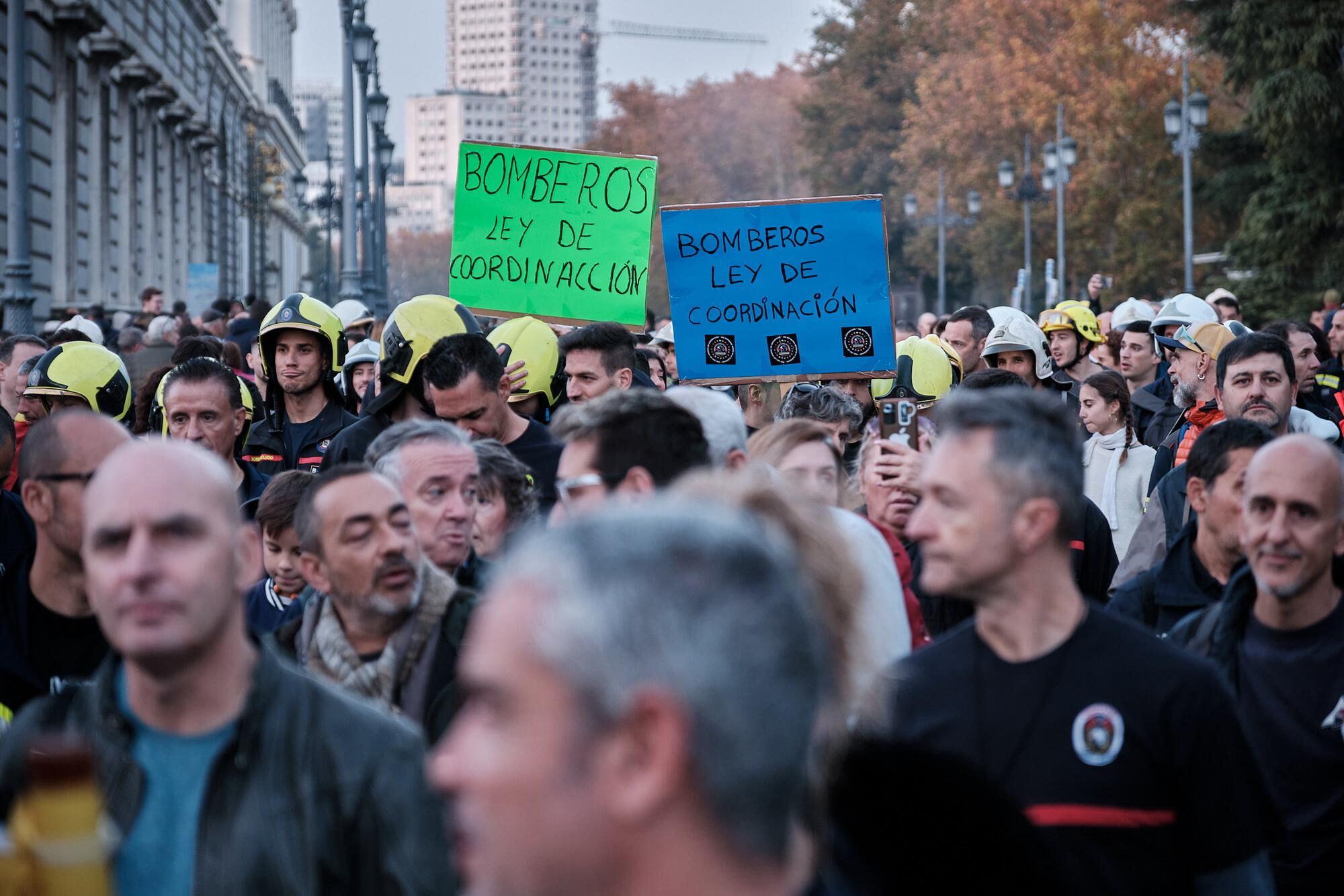 Manifestación Bomberos 30N - 5