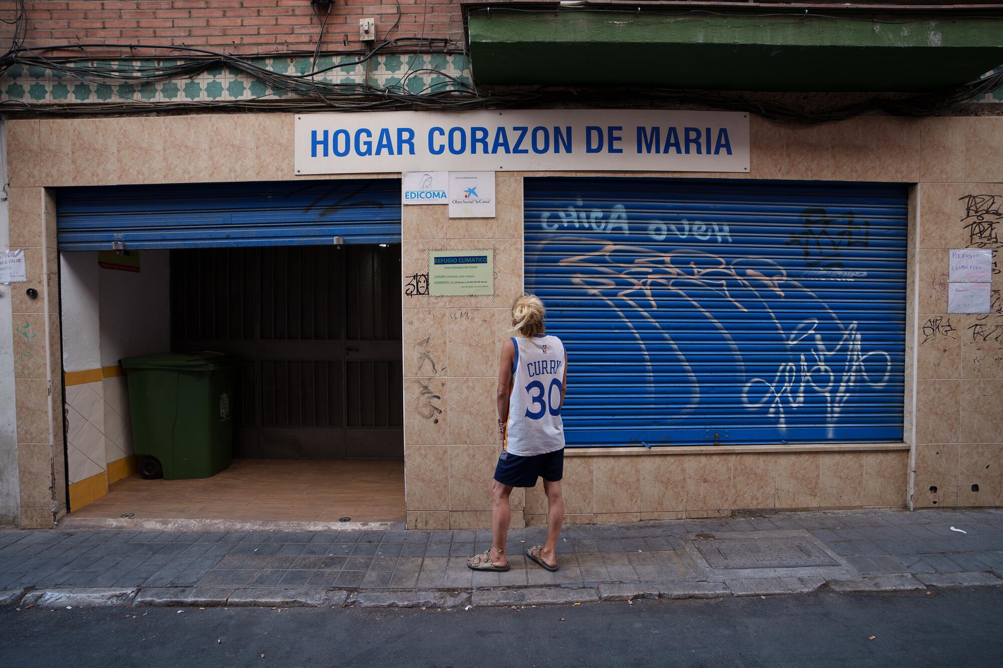 Local cedido por Edicoma para atender a las personas sin hogar de Granada. 