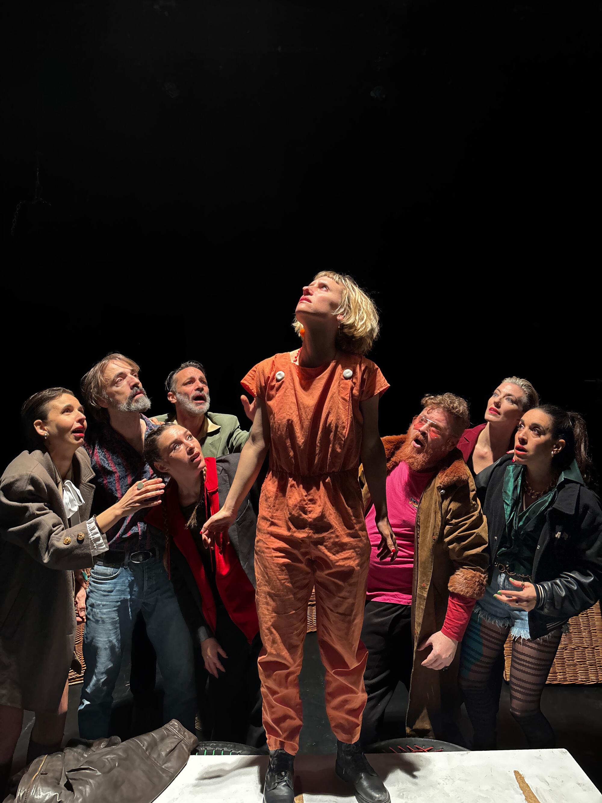 Una escena de la obra de teatro ‘Lavapiés’, dirigida por Fernando Ferrer