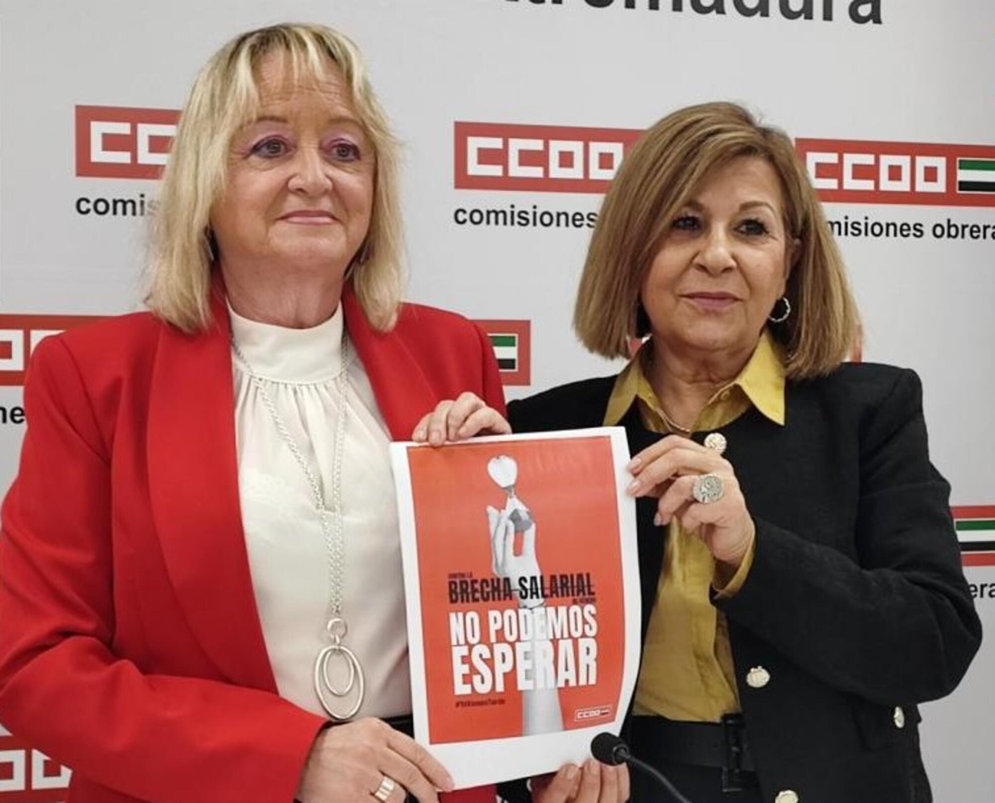 CCOO Extremadura brecha salarial