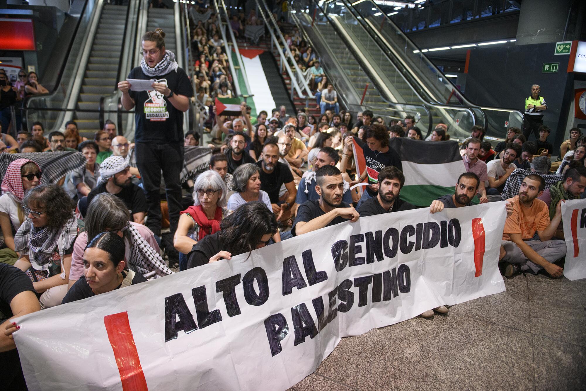 Acción Atocha palestina - 7