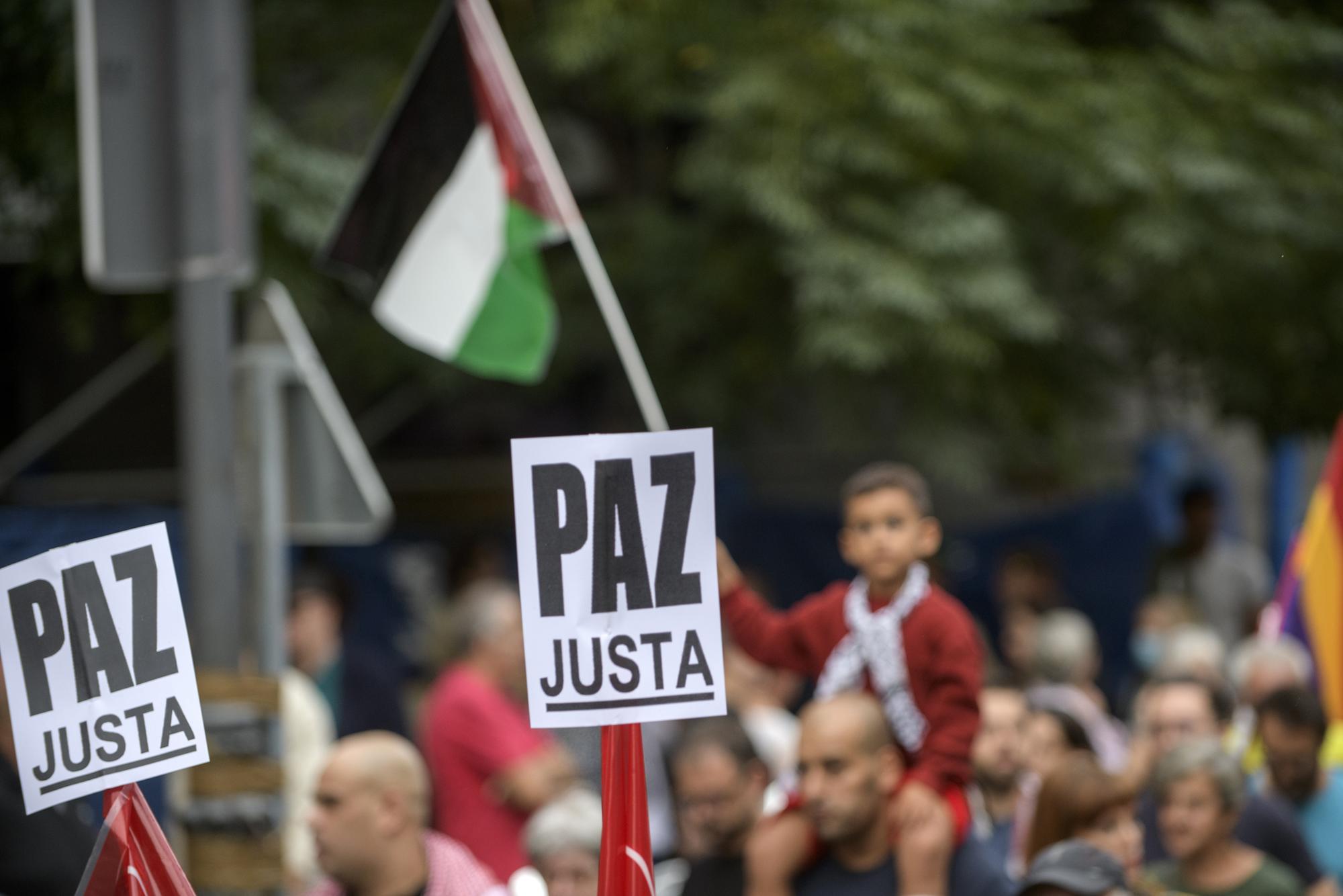 Manifestación Gaza Madrid Atocha - 6