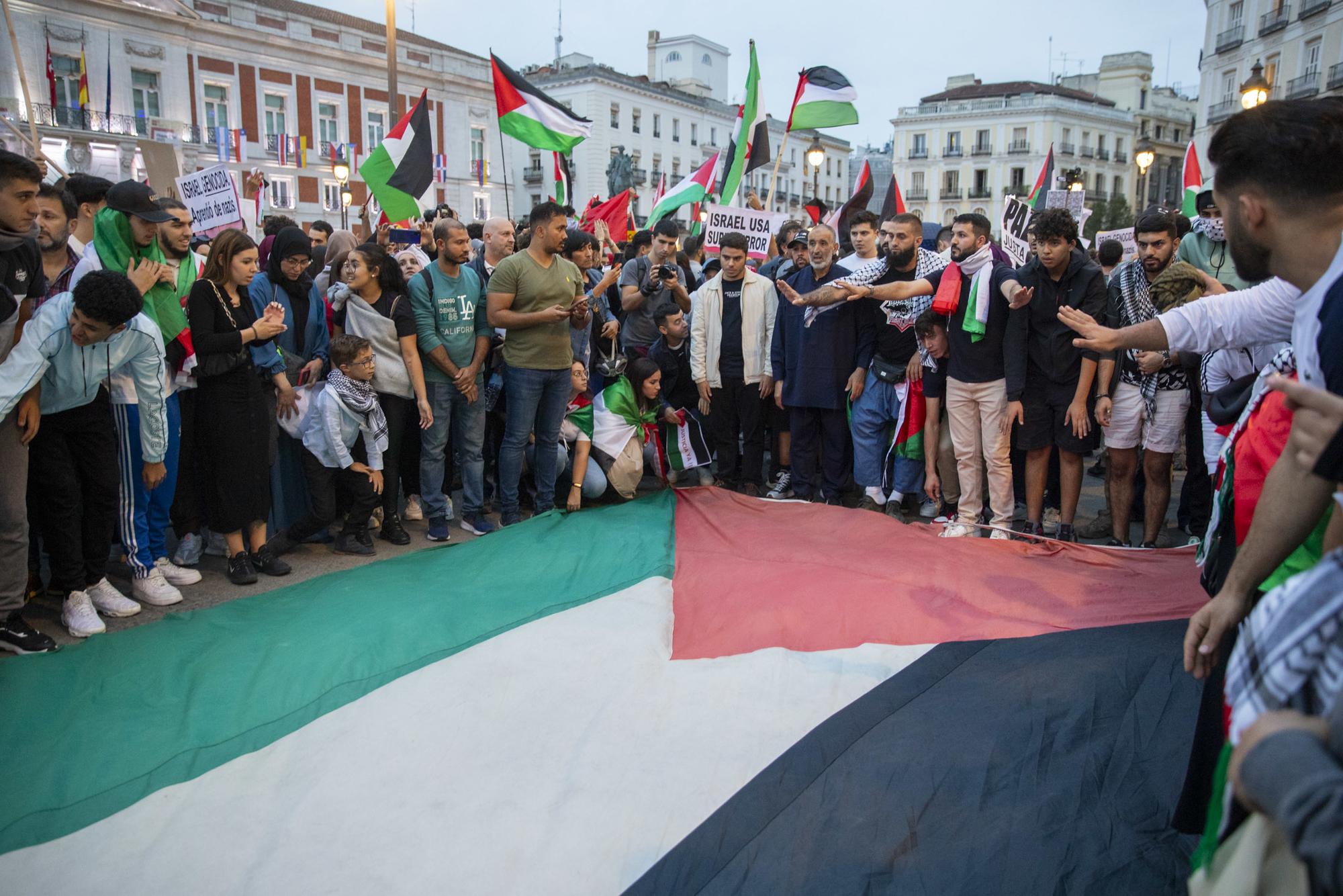 Manifestación Gaza Madrid Atocha - 7