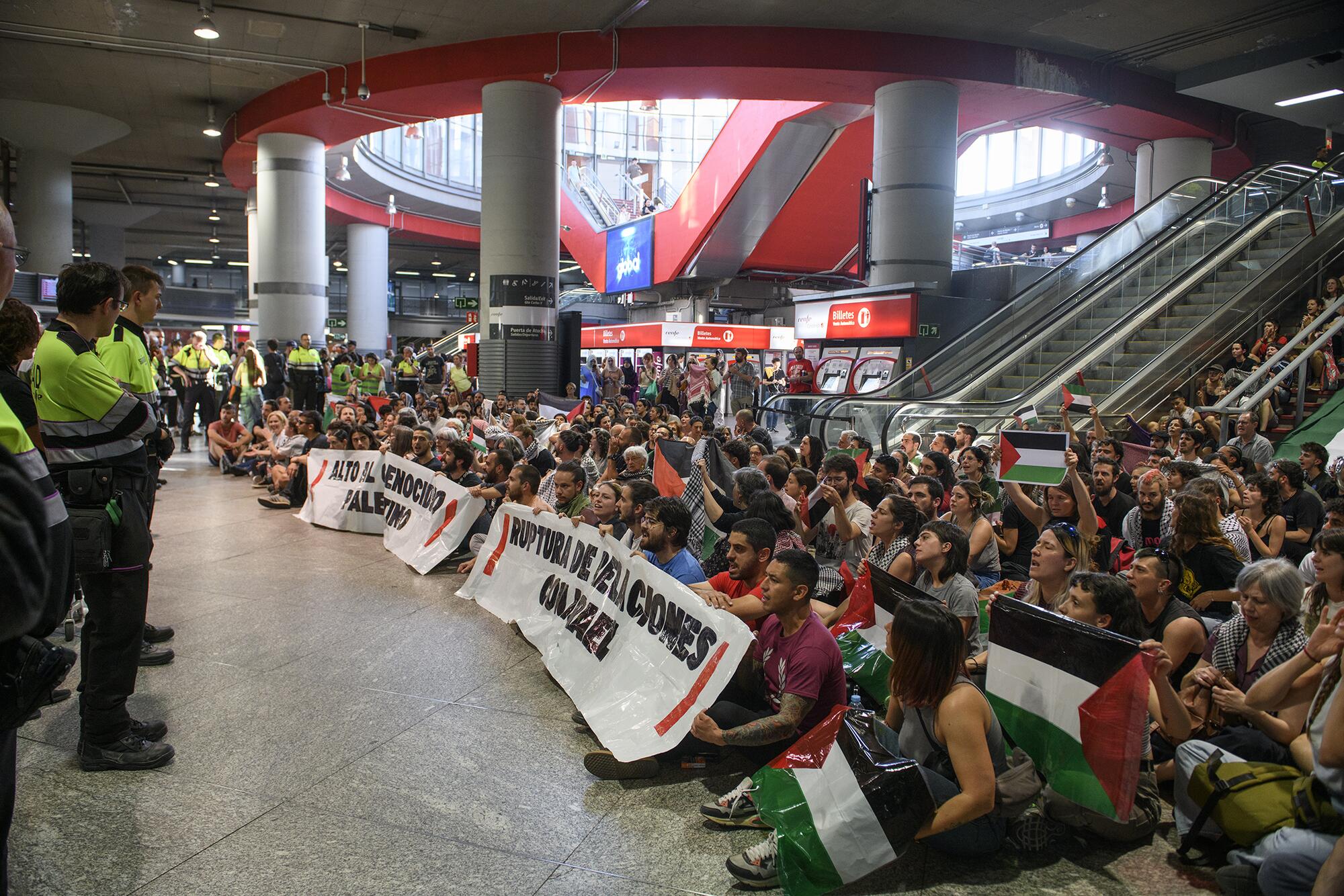 Acción Atocha palestina - 6