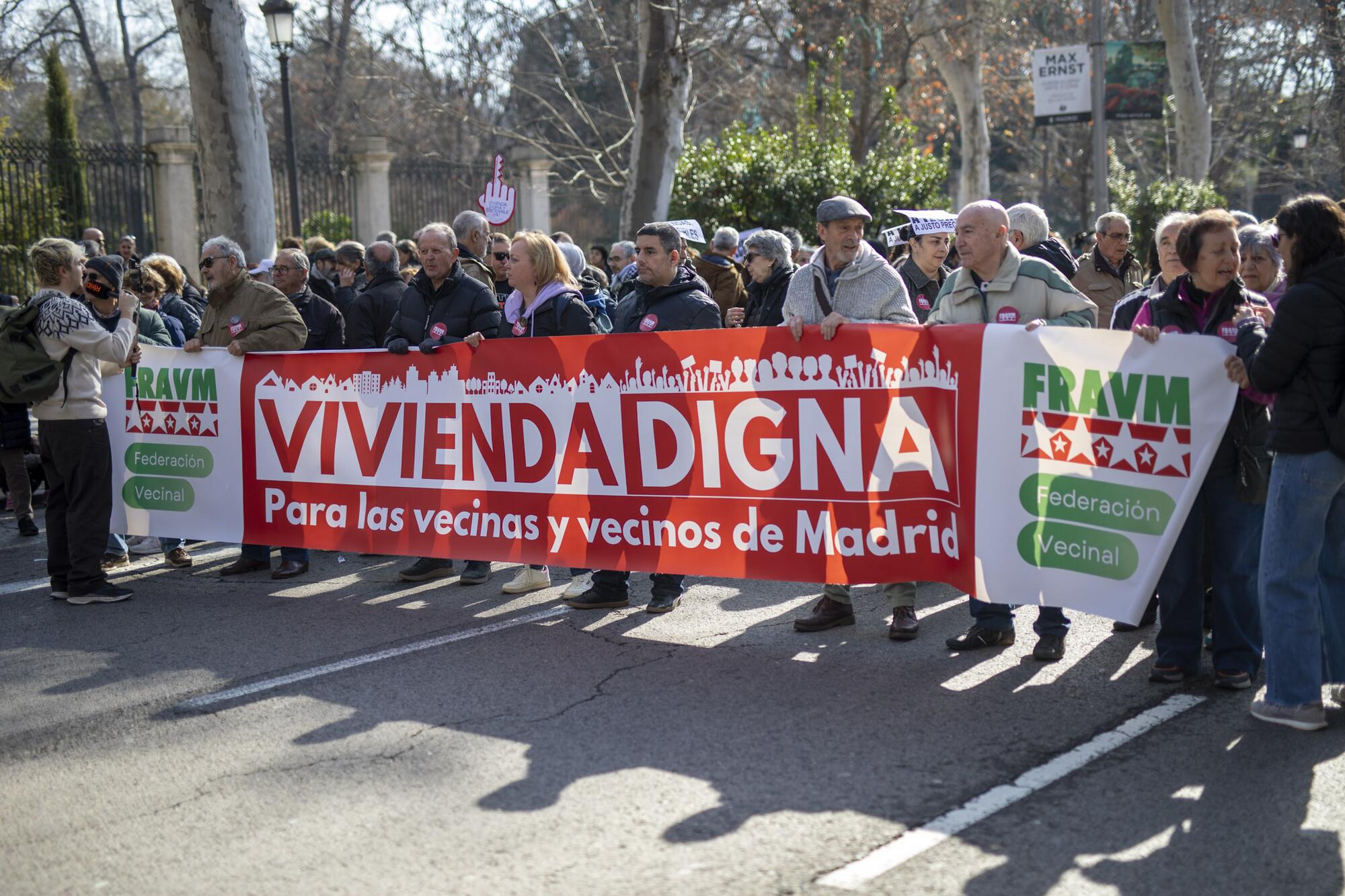 Manifestación Vivienda 9F - 2