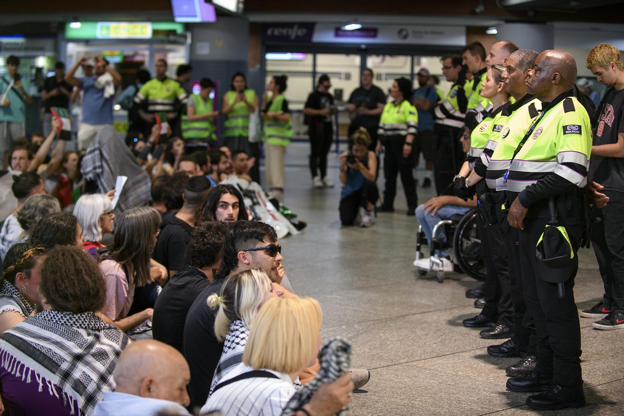 Acción Atocha palestina - 4