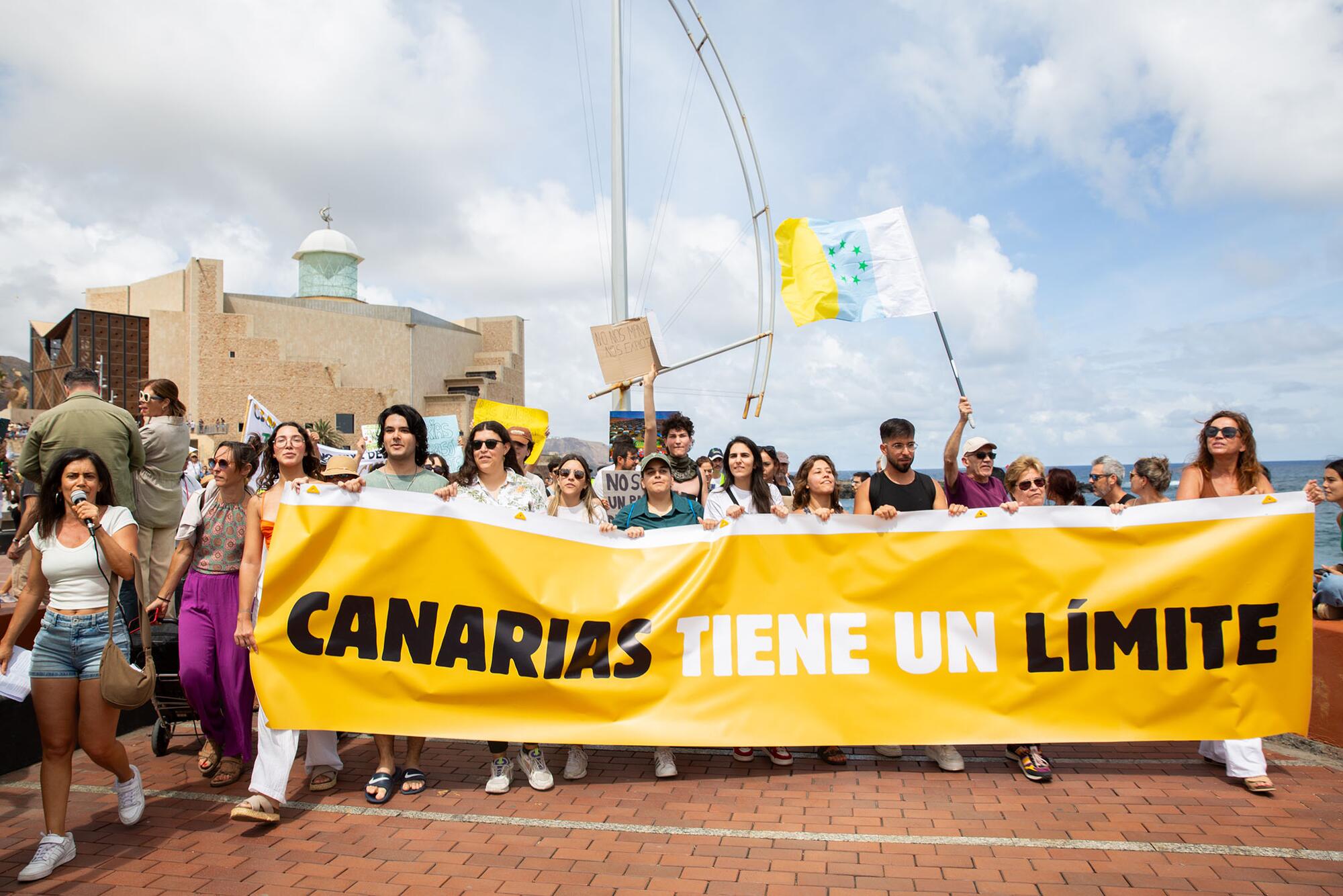 Manifestación Canarias se agota - 6