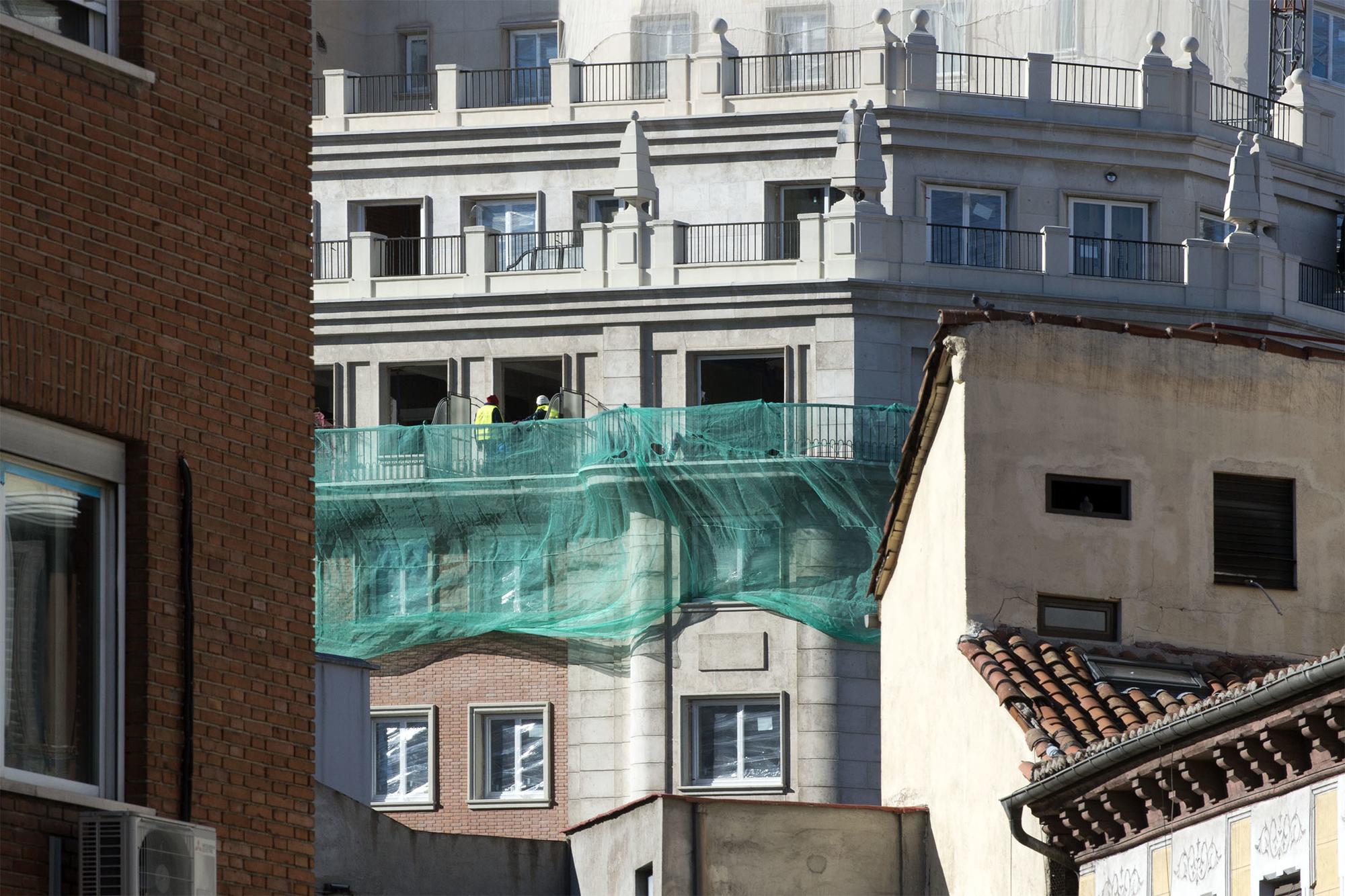 Obras en el Edificio España