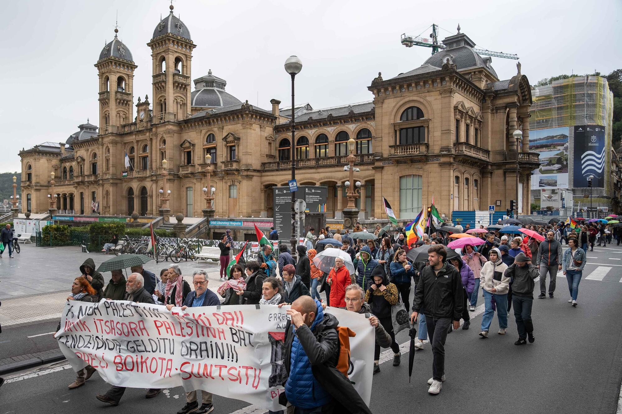 Conmemoración de La Nakba en Donostia