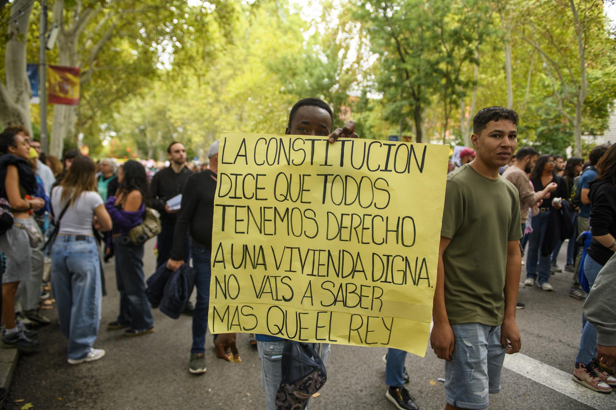 Manifestación vivienda 13O buenas - 8