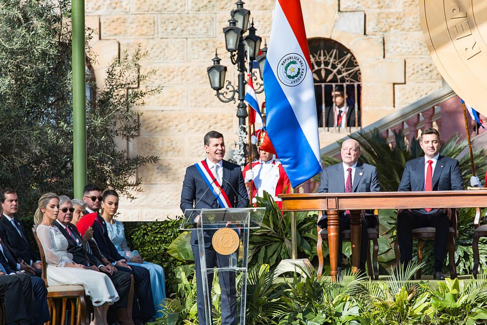 Santiago Peña, presidente de Paraguay.