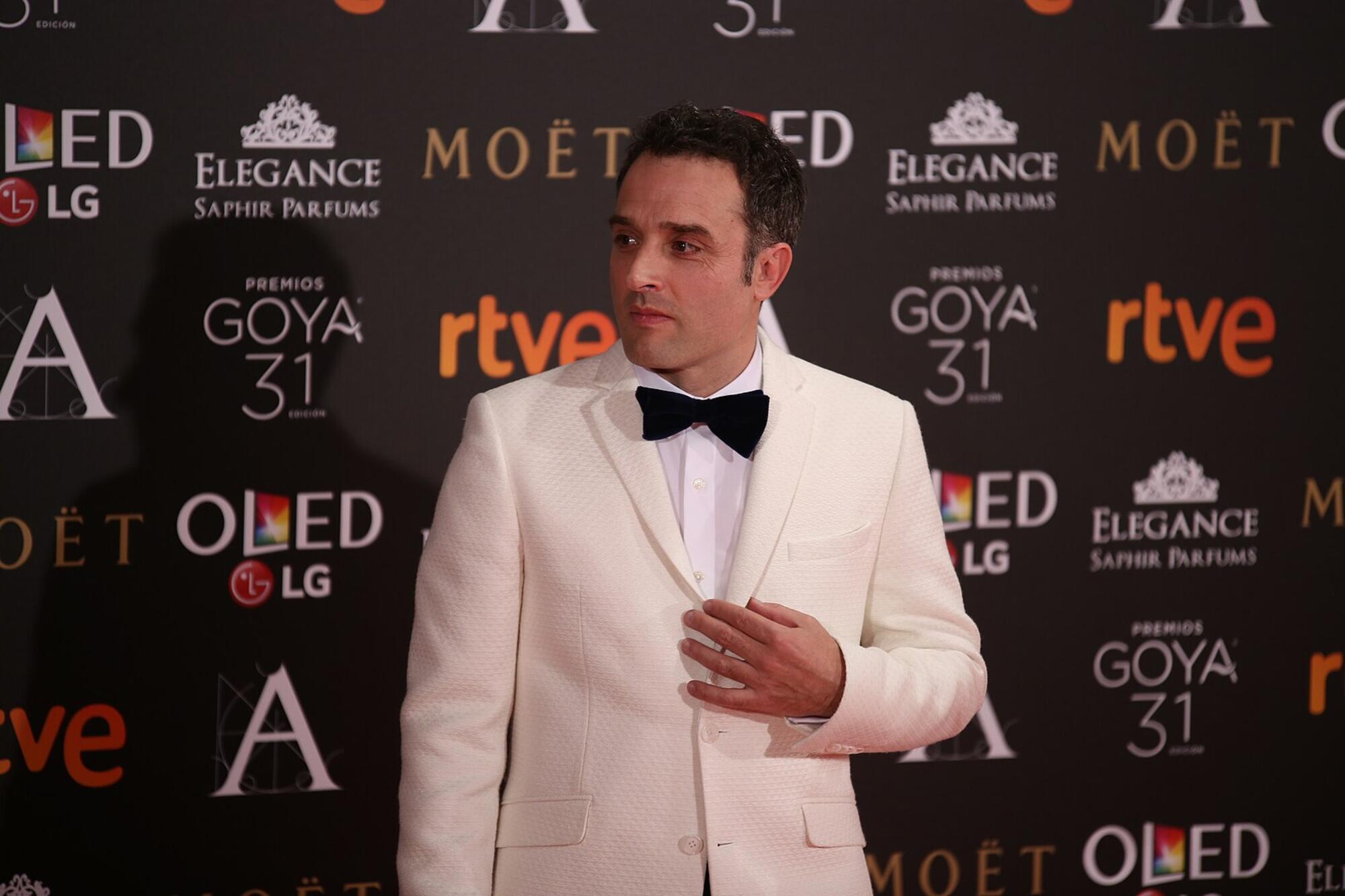 Daniel Guzmán en los premios Goya de 2017.