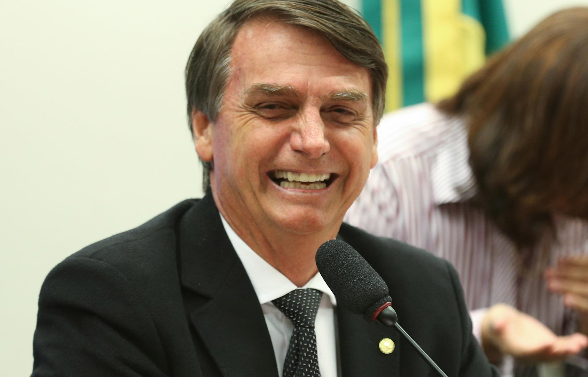 El derechistas Jair Bolsonaro en la cámara brasileña de diputados (Brasil)
