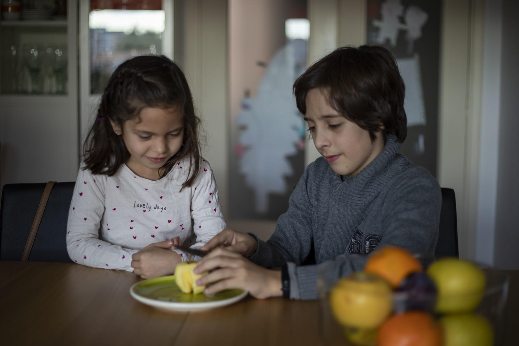 Niños comida sana 1